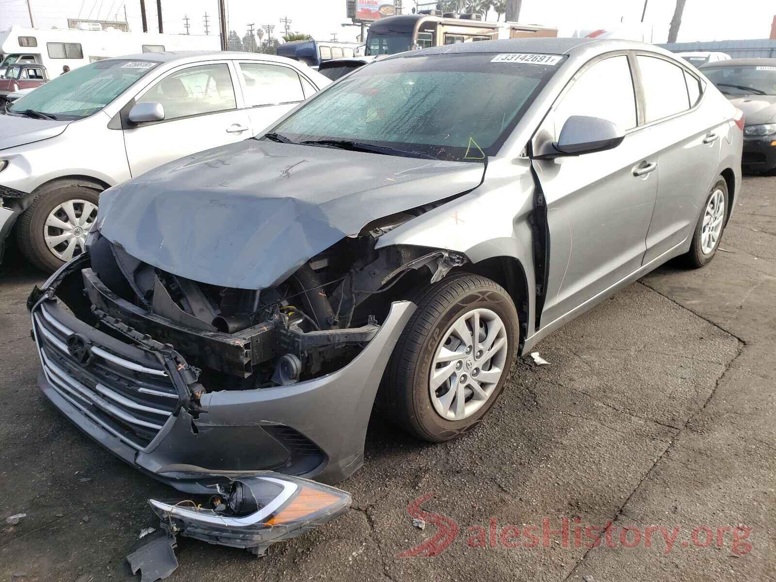 KMHD74LFXJU611163 2018 HYUNDAI ELANTRA