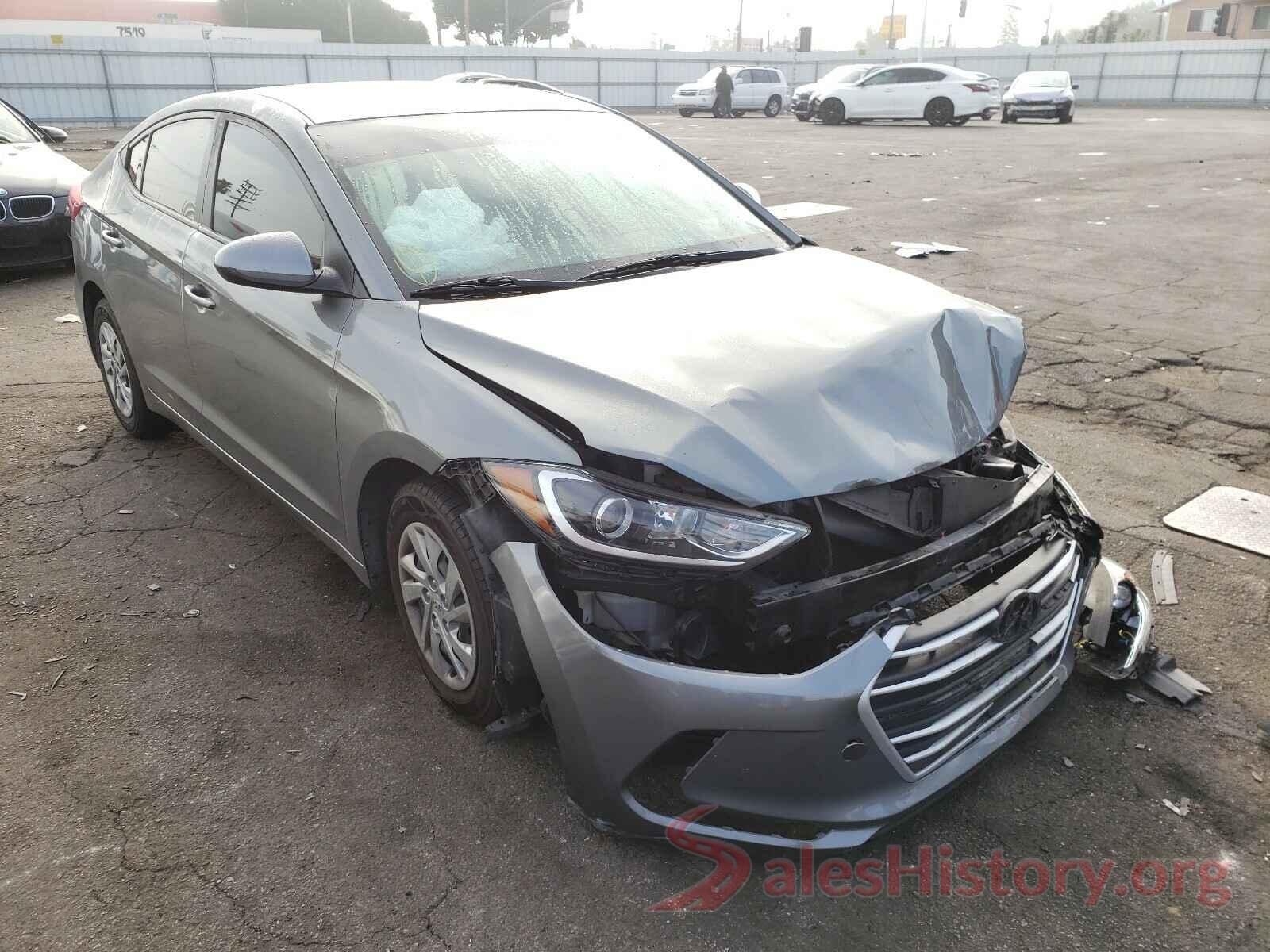 KMHD74LFXJU611163 2018 HYUNDAI ELANTRA