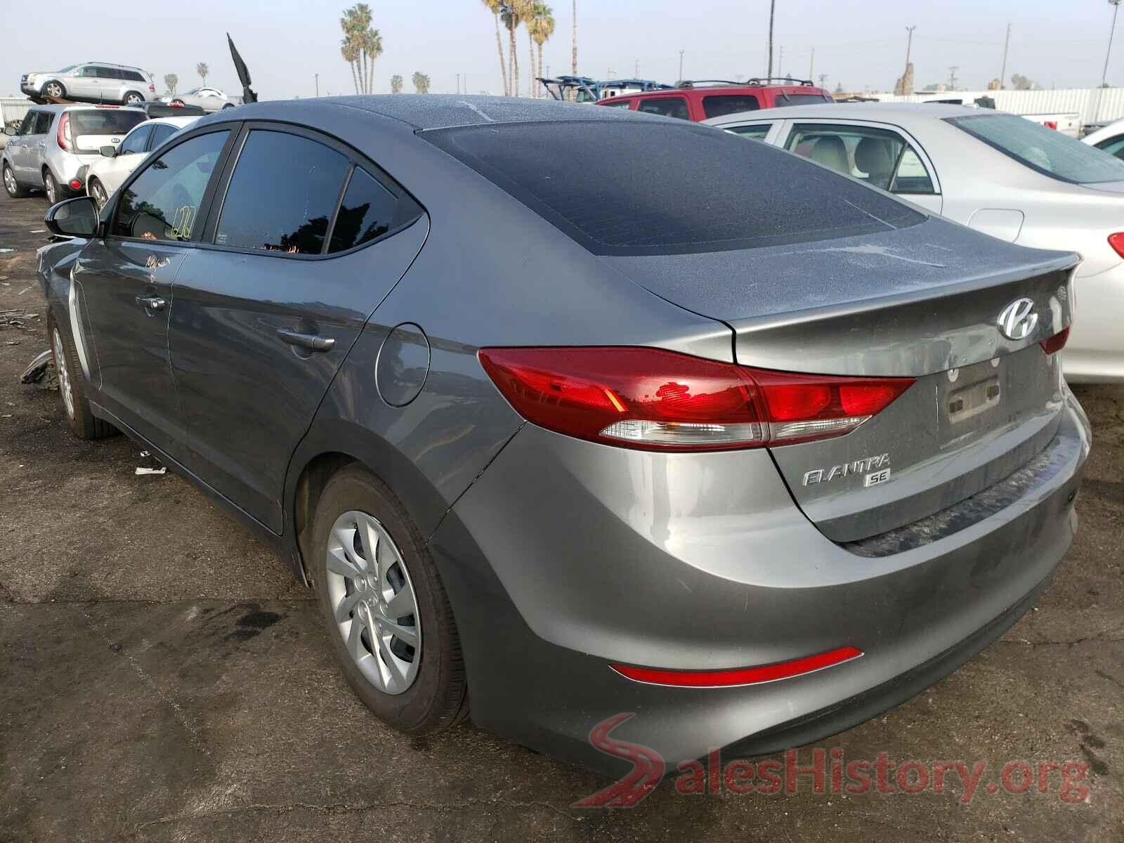 KMHD74LFXJU611163 2018 HYUNDAI ELANTRA