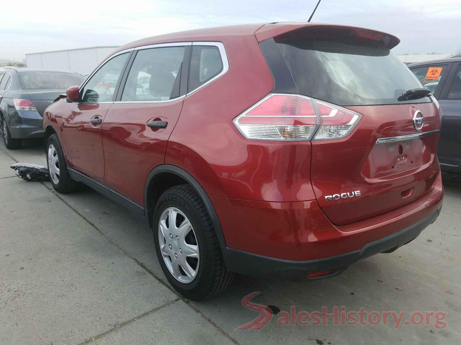 KNMAT2MT7GP607378 2016 NISSAN ROGUE