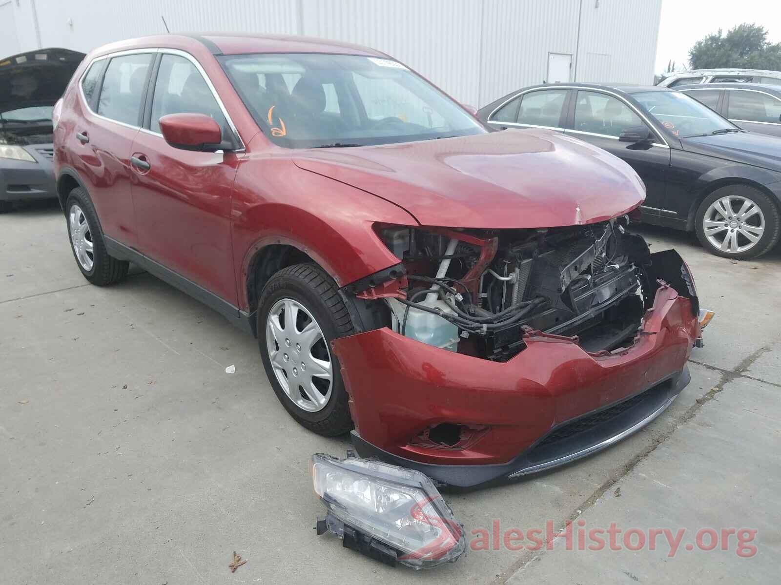 KNMAT2MT7GP607378 2016 NISSAN ROGUE