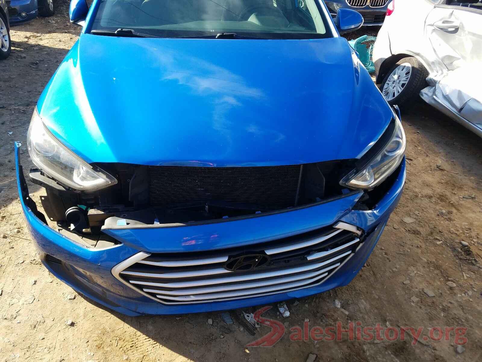 KMHD74LF2HU097190 2017 HYUNDAI ELANTRA