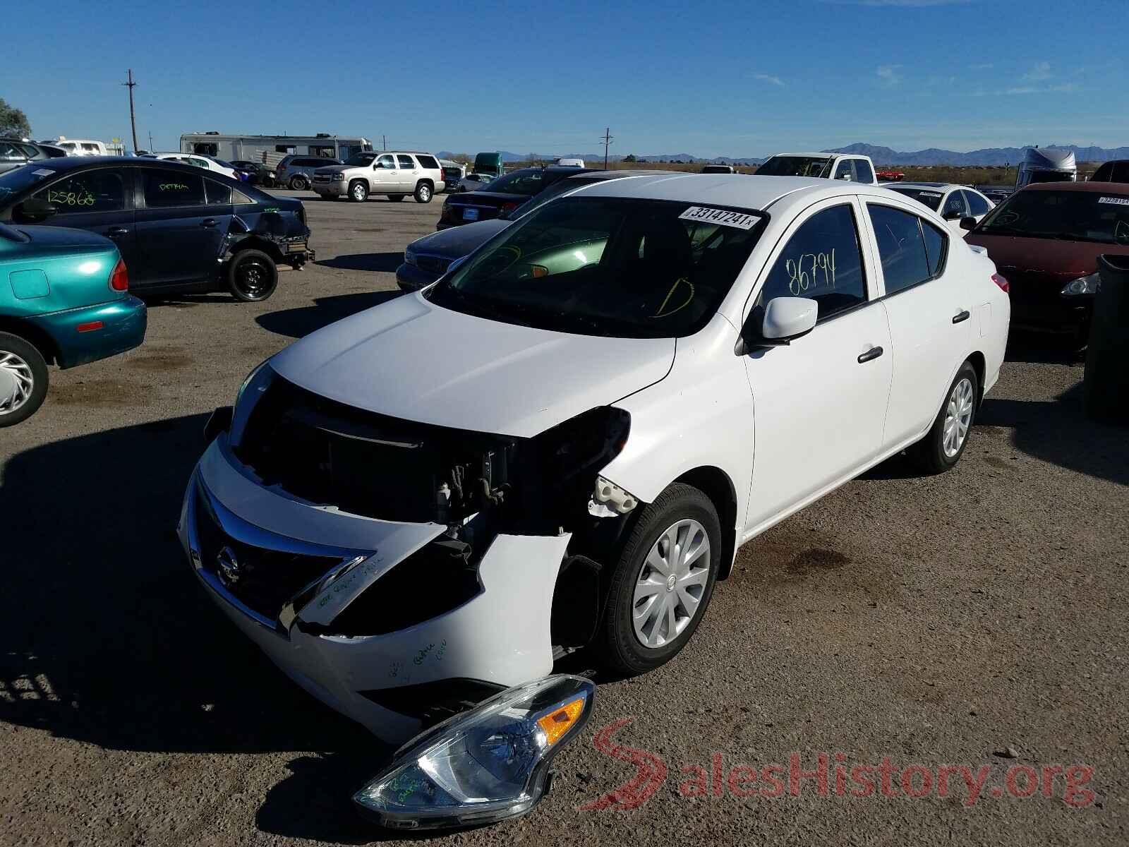 3N1CN7AP3HL817371 2017 NISSAN VERSA