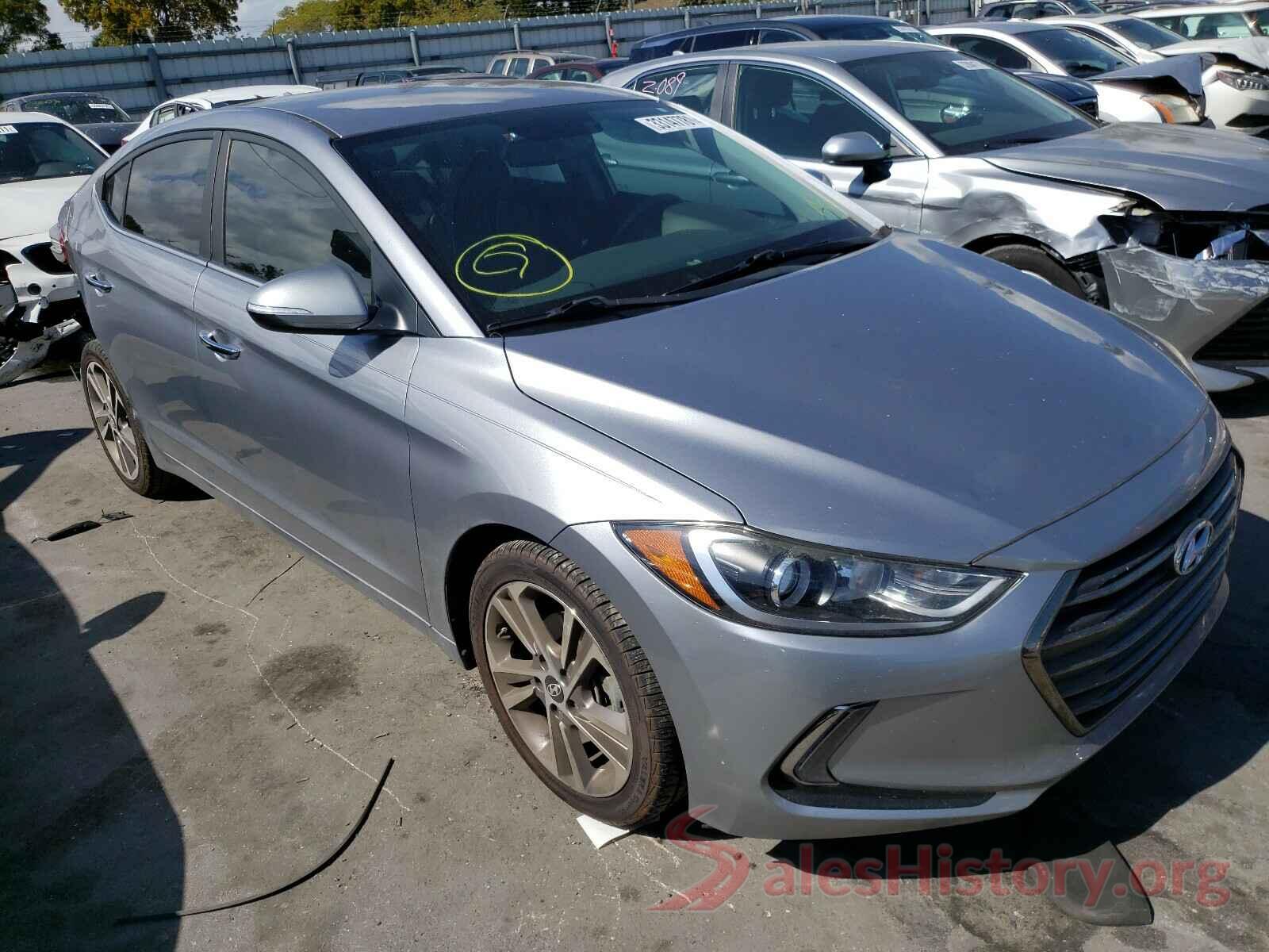 5NPD84LF0HH017347 2017 HYUNDAI ELANTRA