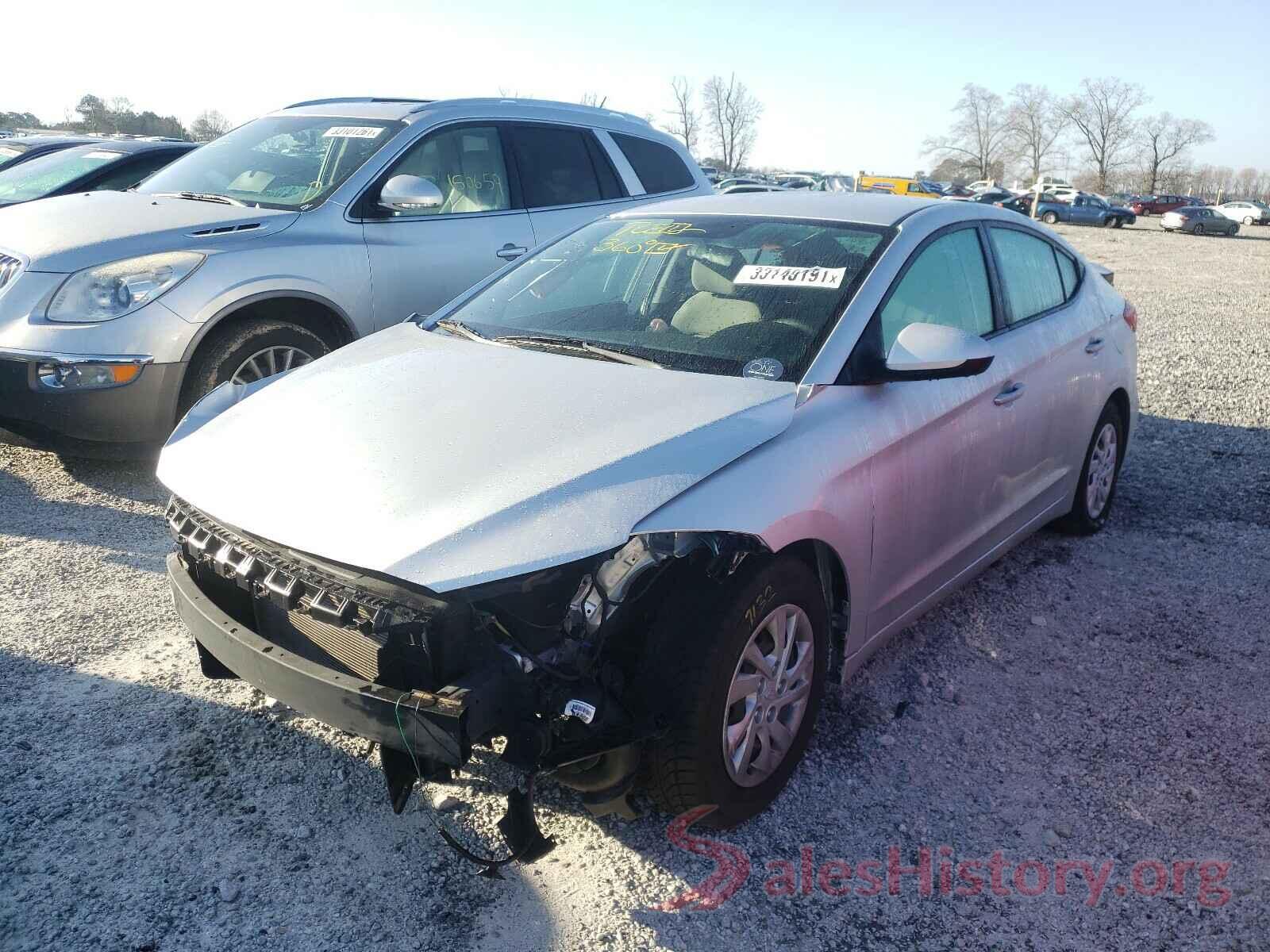 5NPD74LF3JH342485 2018 HYUNDAI ELANTRA