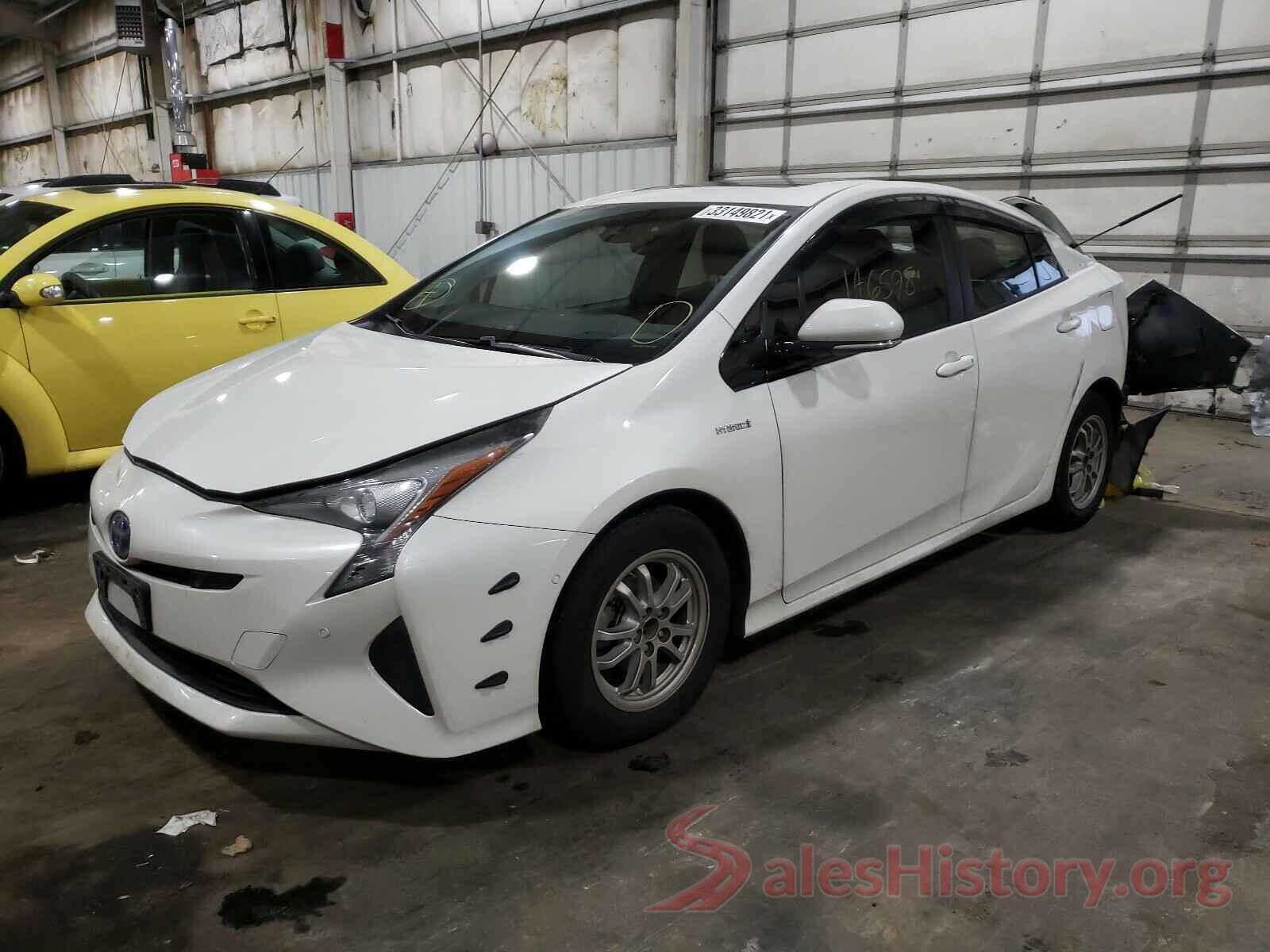 JTDKARFUXJ3061893 2018 TOYOTA PRIUS