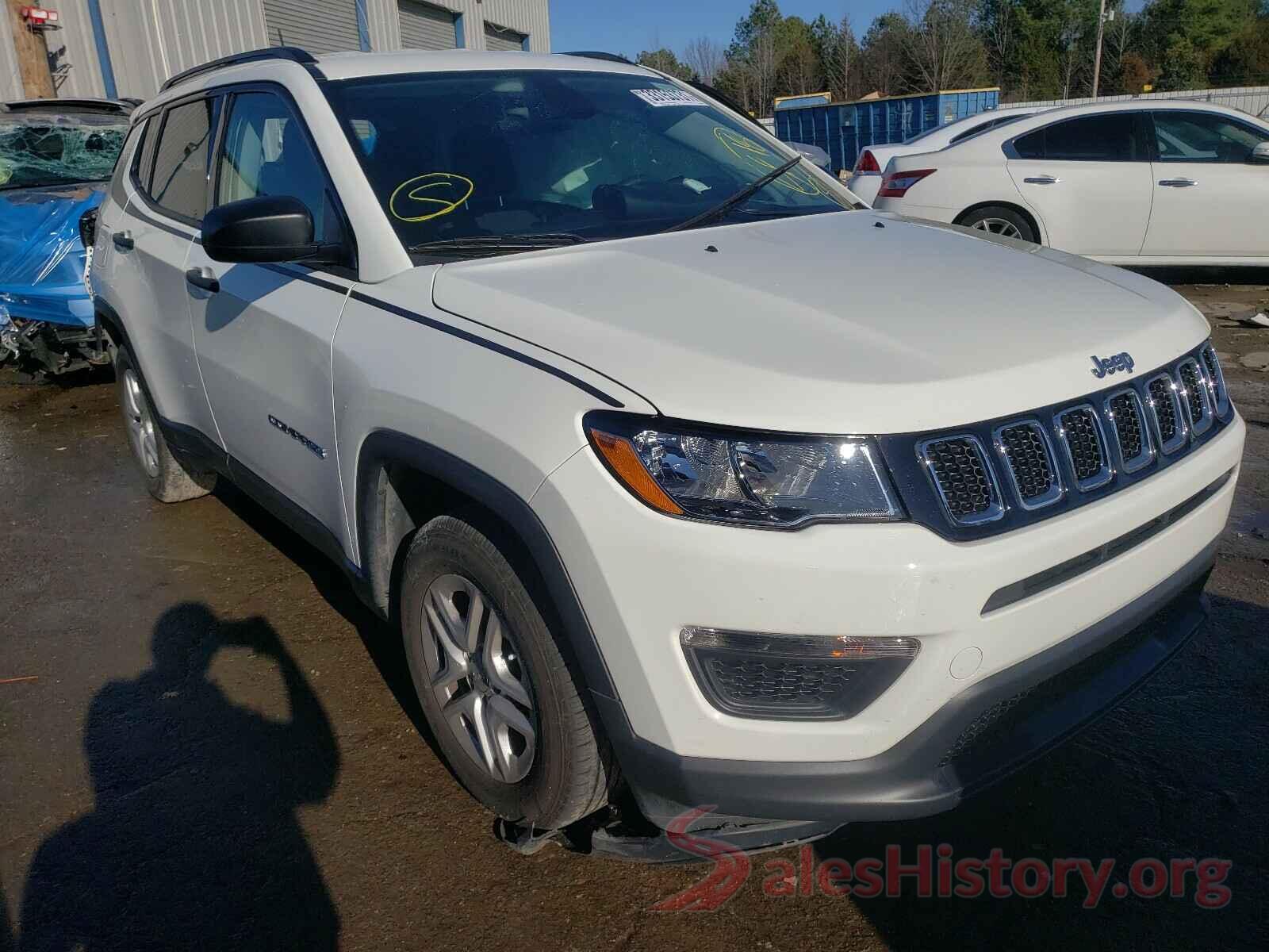 3C4NJCAB3JT137801 2018 JEEP COMPASS