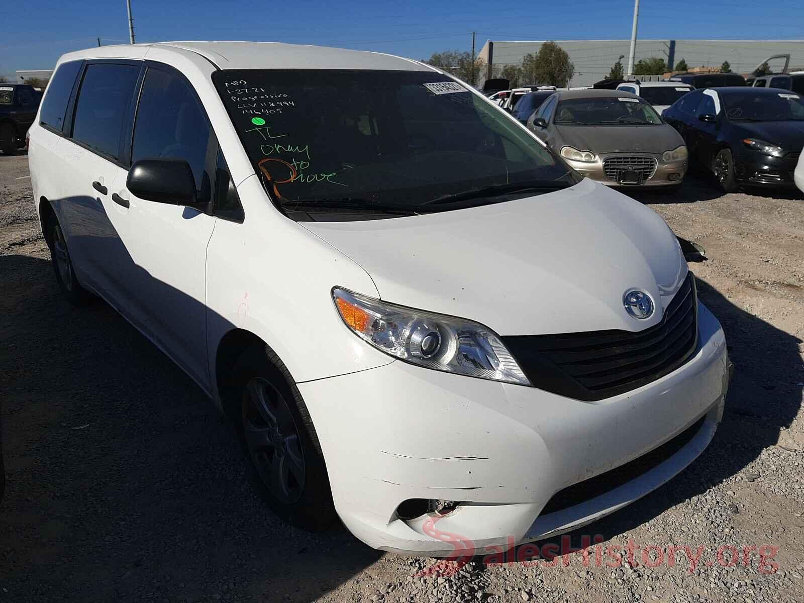 5TDZZ3DC6HS828386 2017 TOYOTA SIENNA