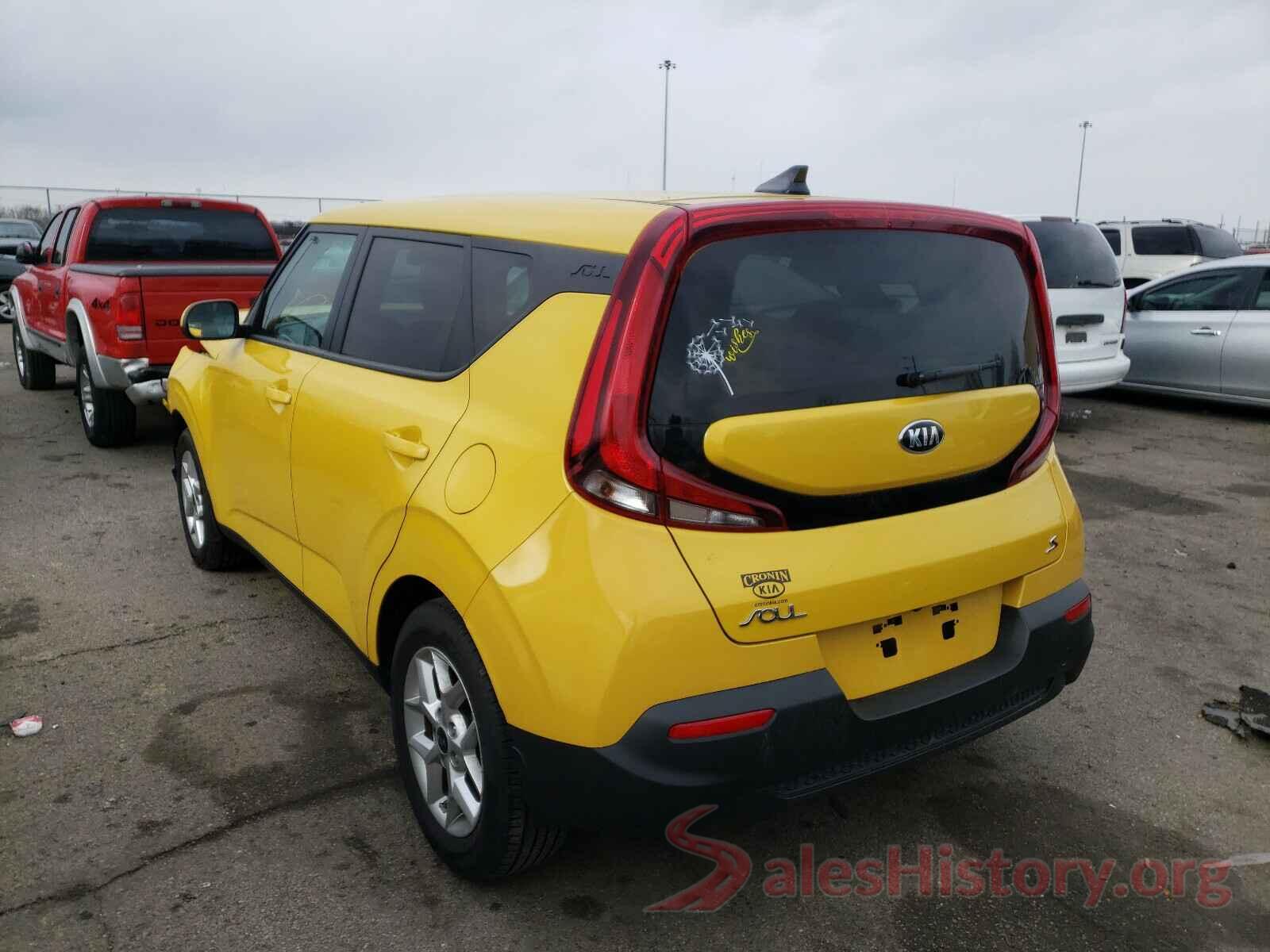 KNDJ23AU8L7122814 2020 KIA SOUL