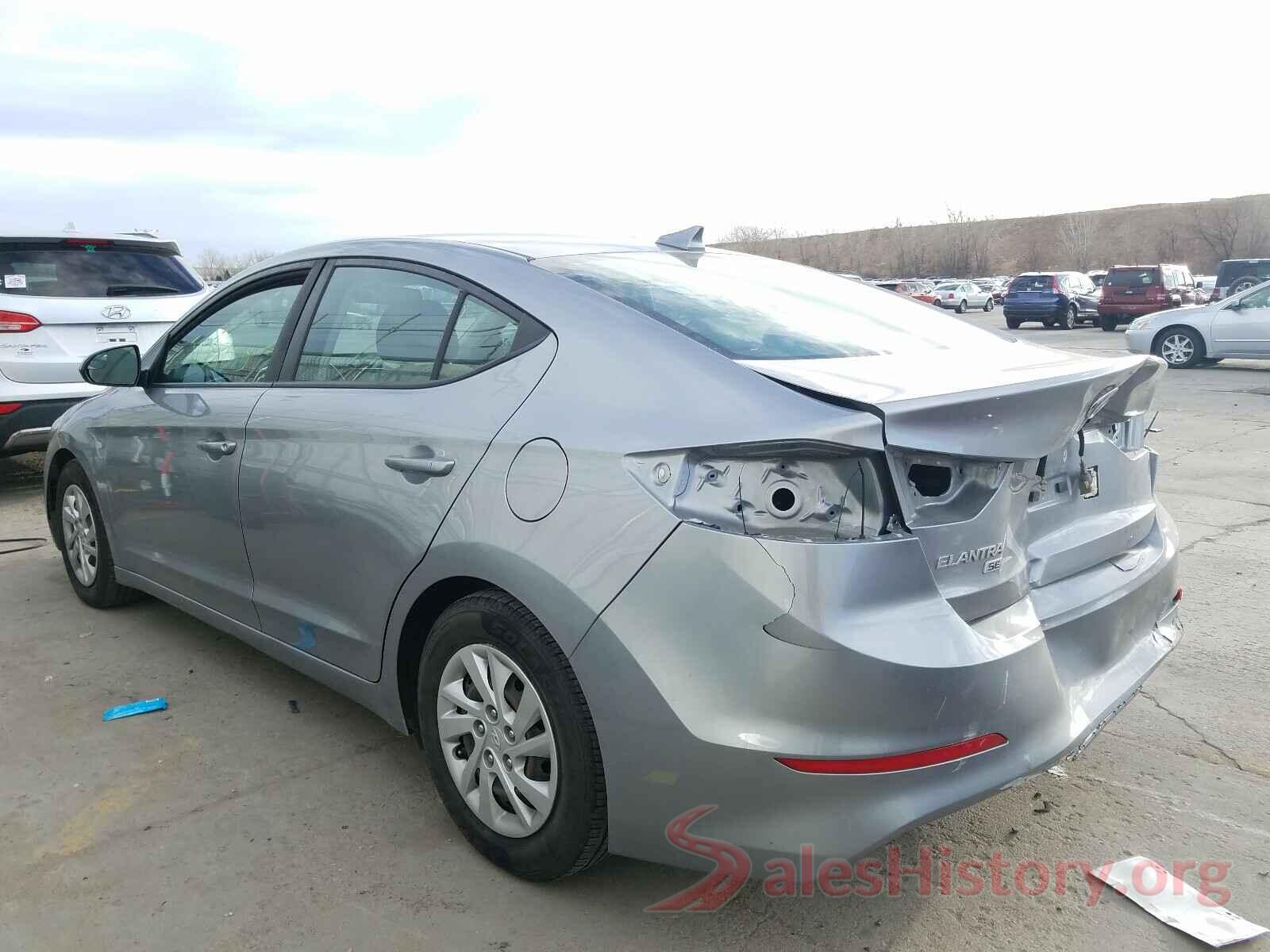 5NPD74LF8HH208257 2017 HYUNDAI ELANTRA