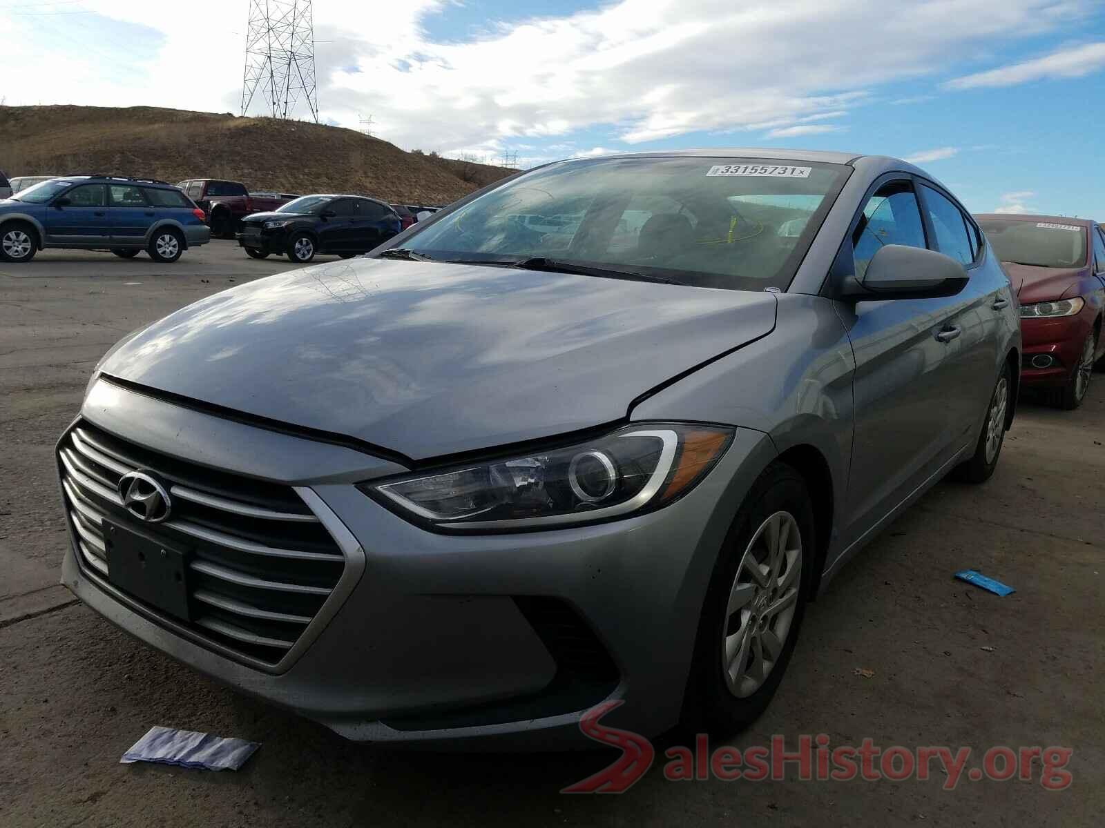 5NPD74LF8HH208257 2017 HYUNDAI ELANTRA