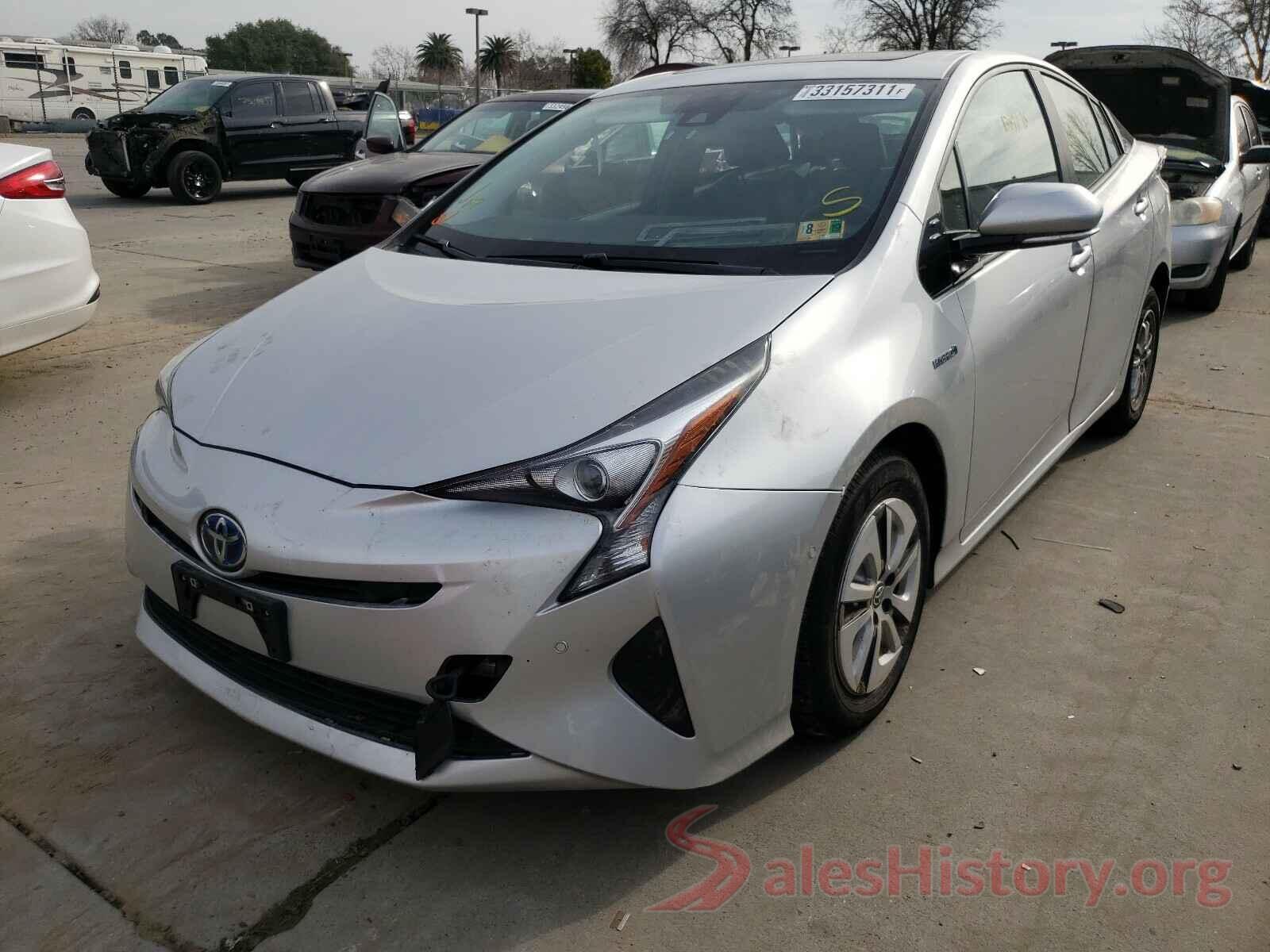 JTDKARFU0J3063460 2018 TOYOTA PRIUS