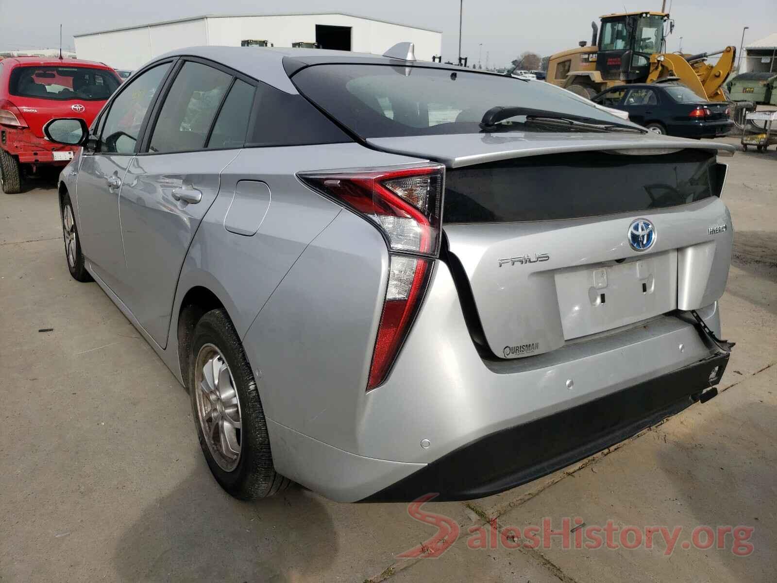 JTDKARFU0J3063460 2018 TOYOTA PRIUS