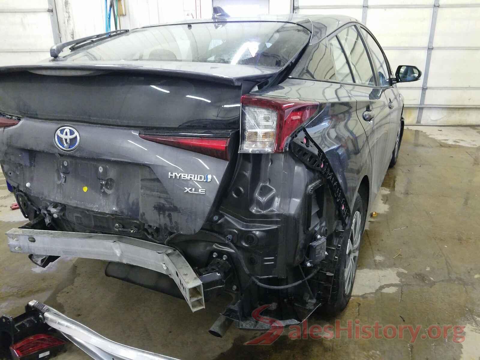 JTDL9RFU4K3006502 2019 TOYOTA PRIUS