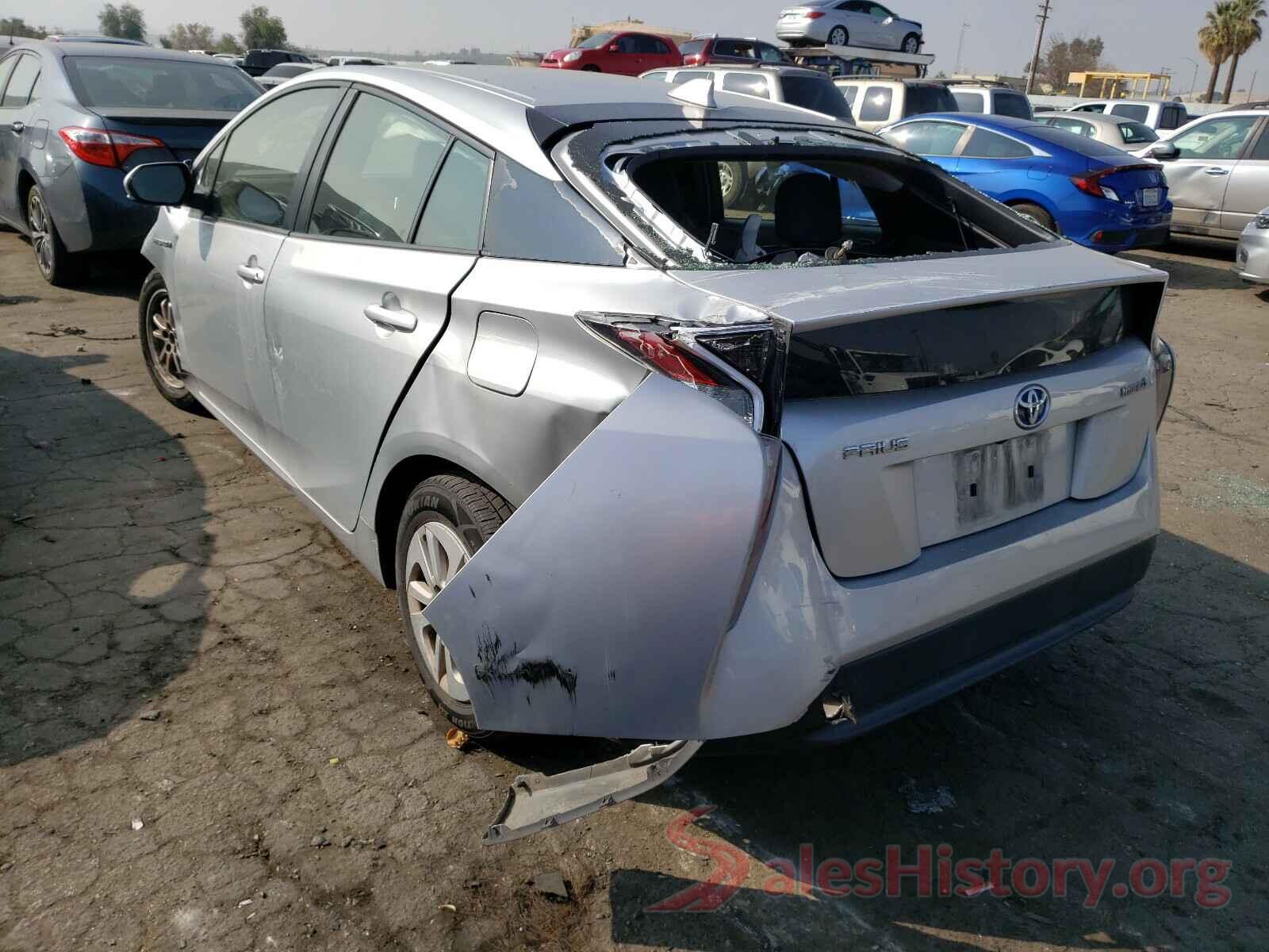 JTDKBRFU5G3021534 2016 TOYOTA PRIUS