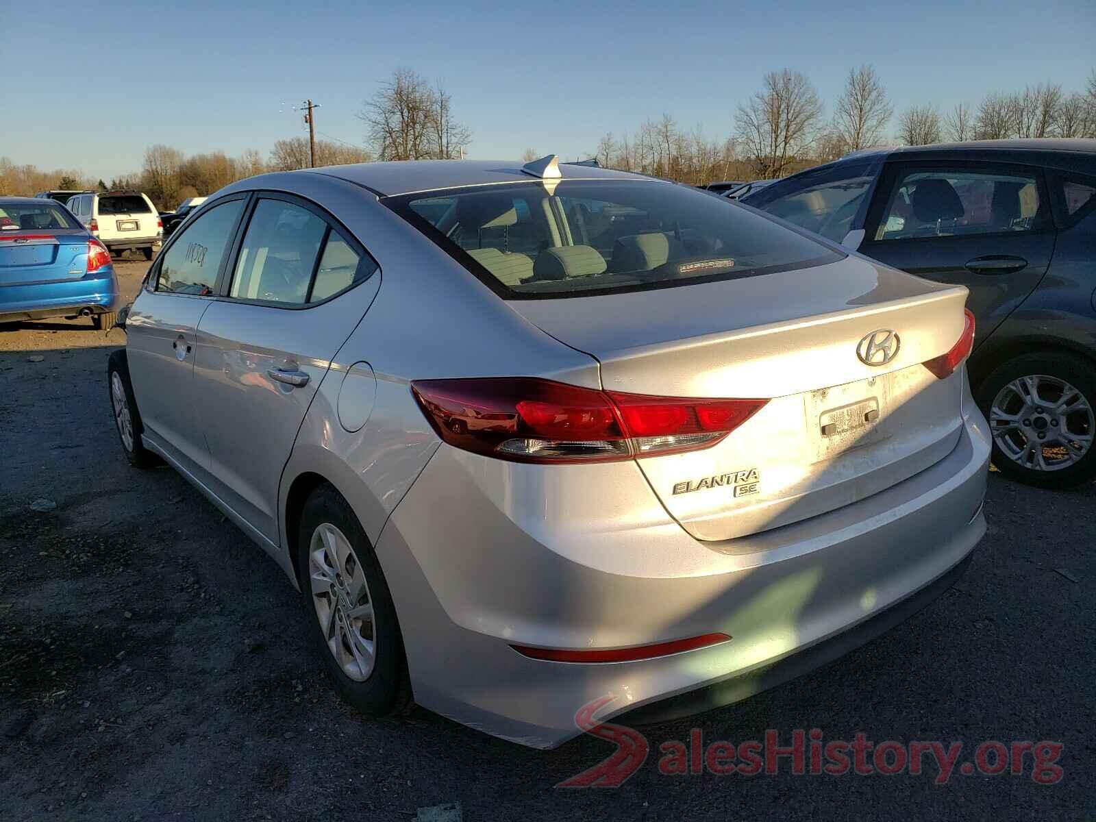 5NPD74LF3HH191657 2017 HYUNDAI ELANTRA