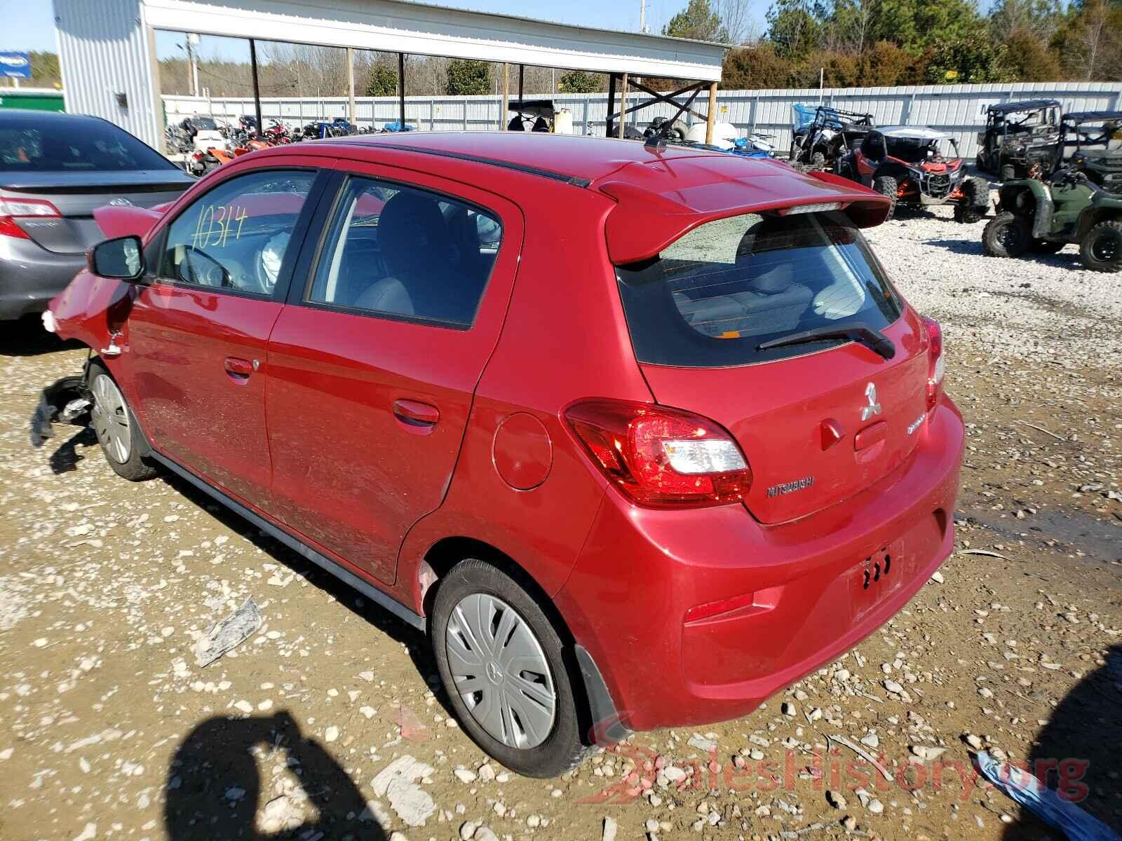 ML32A3HJ4JH014641 2018 MITSUBISHI MIRAGE