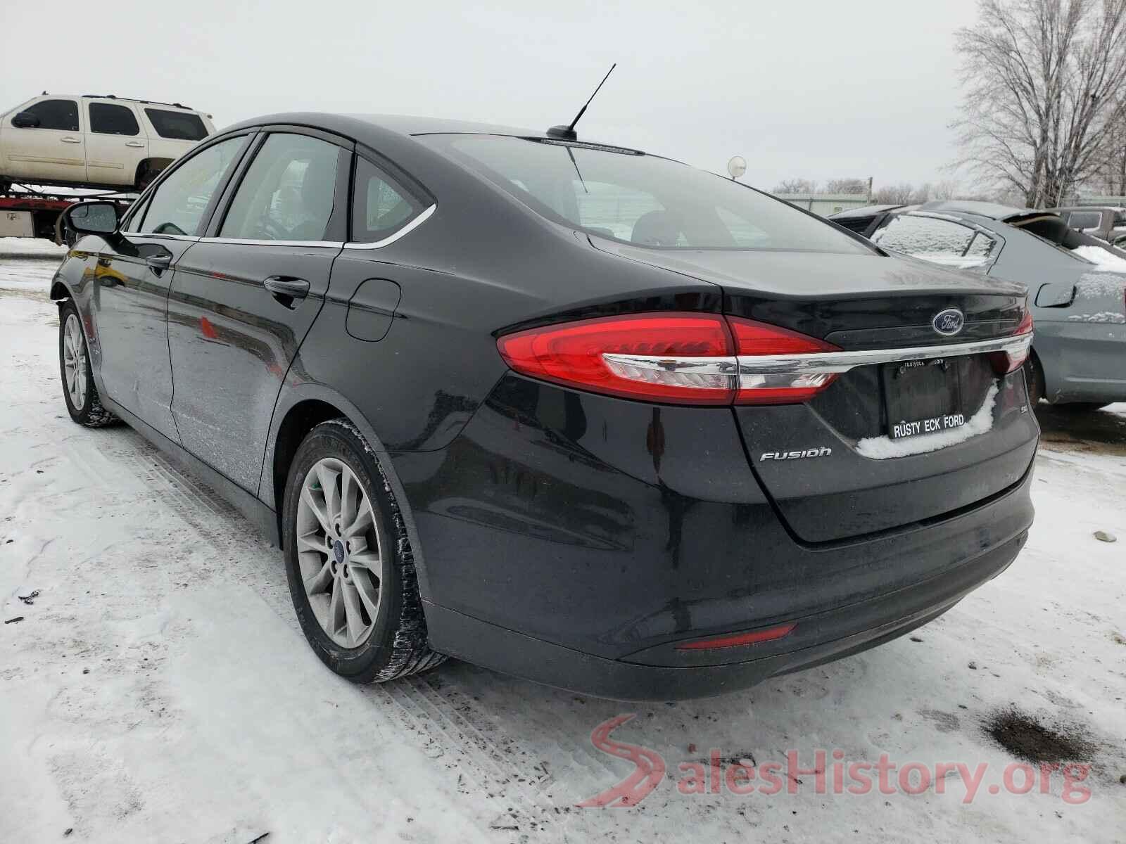 3FA6P0H72HR407455 2017 FORD FUSION