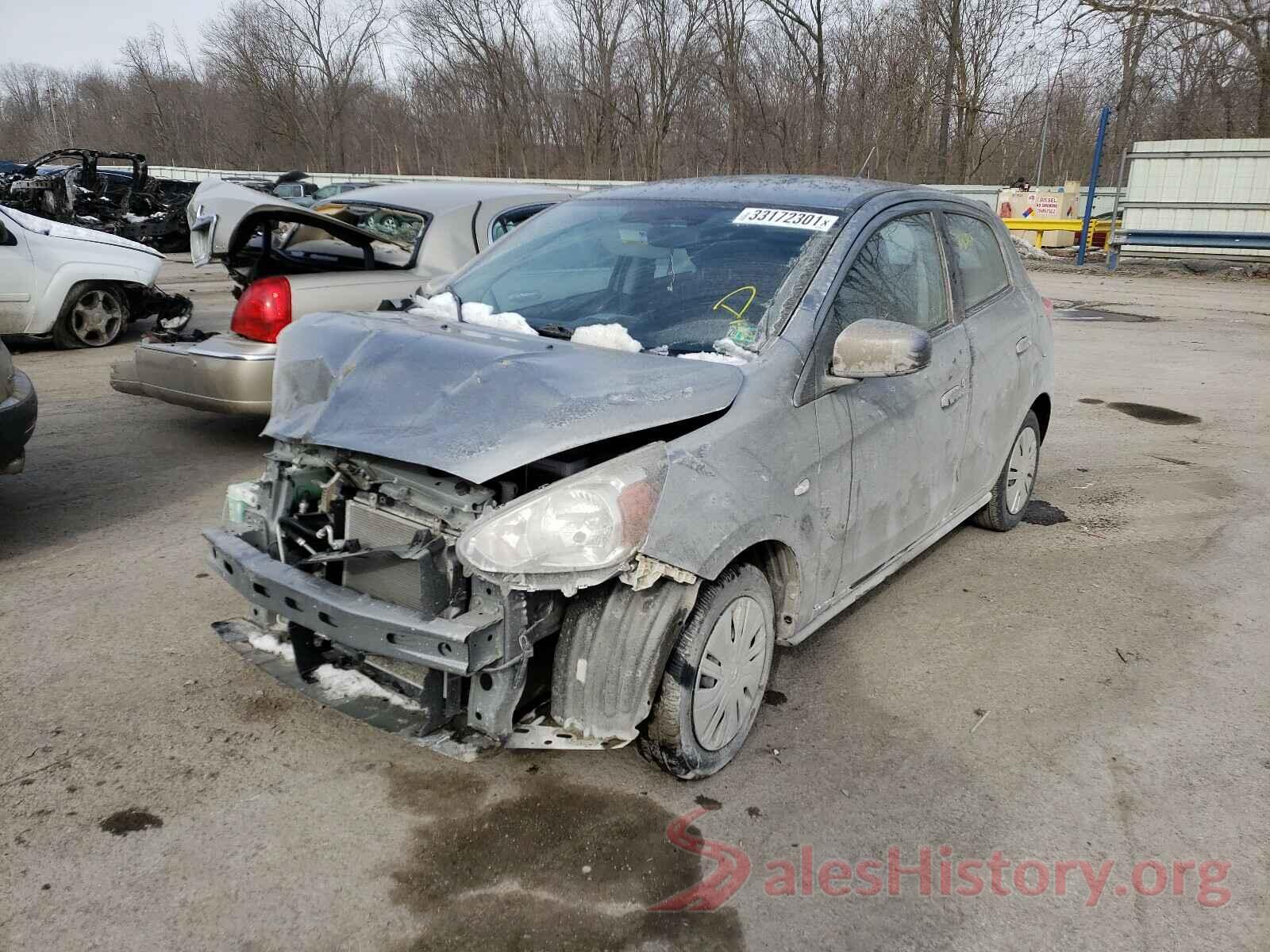 ML32A3HJXKH000454 2019 MITSUBISHI MIRAGE