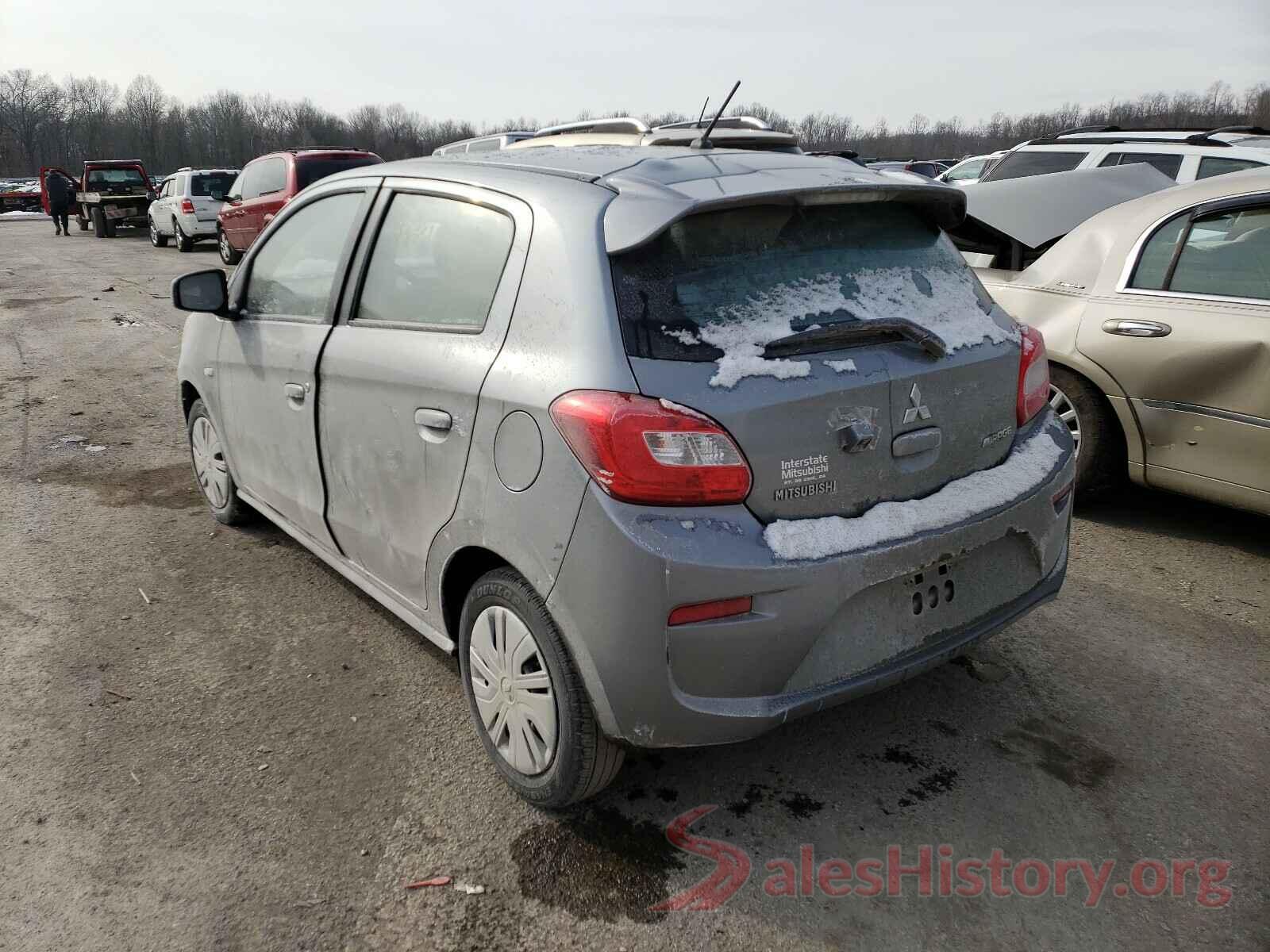 ML32A3HJXKH000454 2019 MITSUBISHI MIRAGE