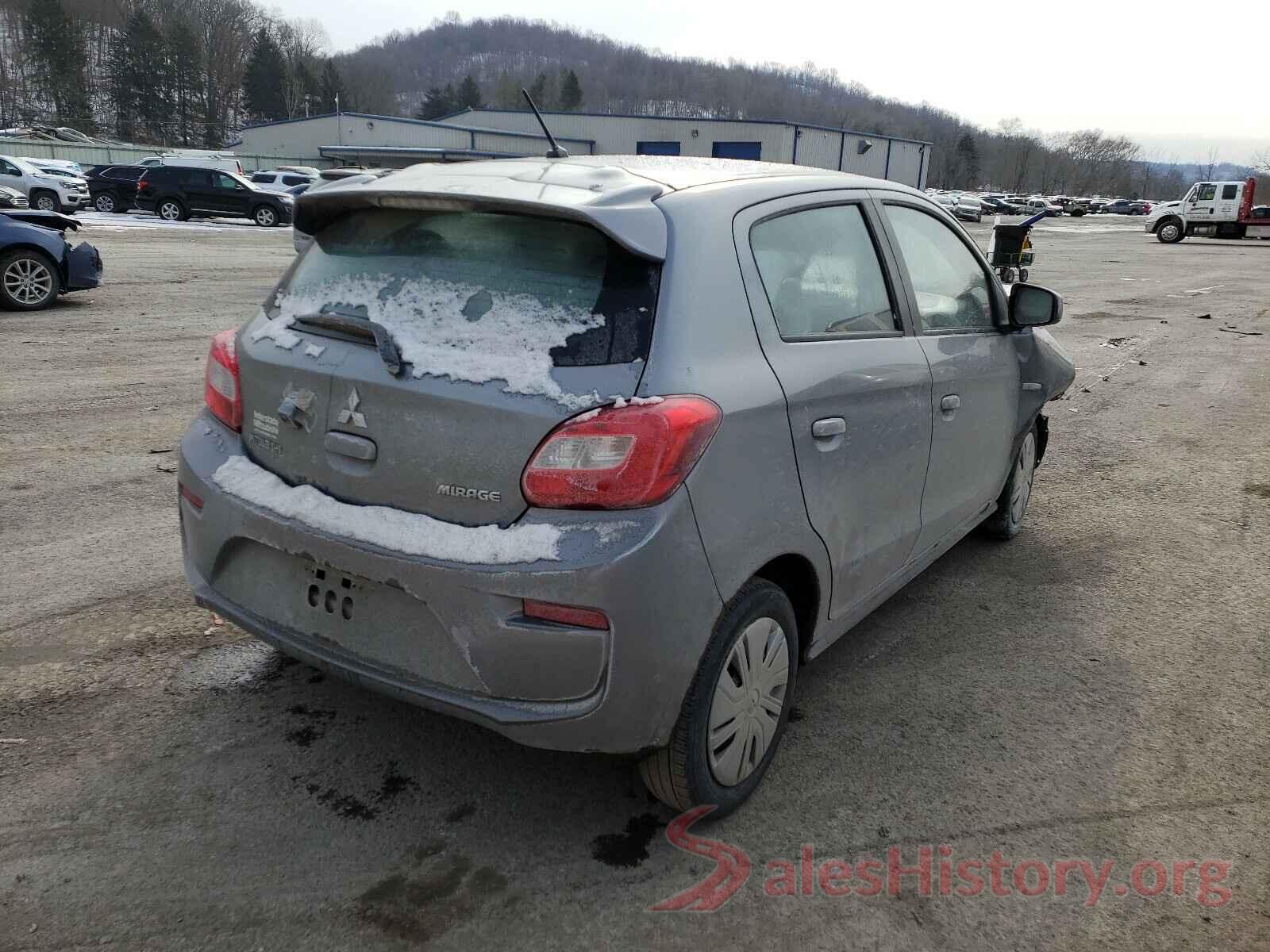 ML32A3HJXKH000454 2019 MITSUBISHI MIRAGE