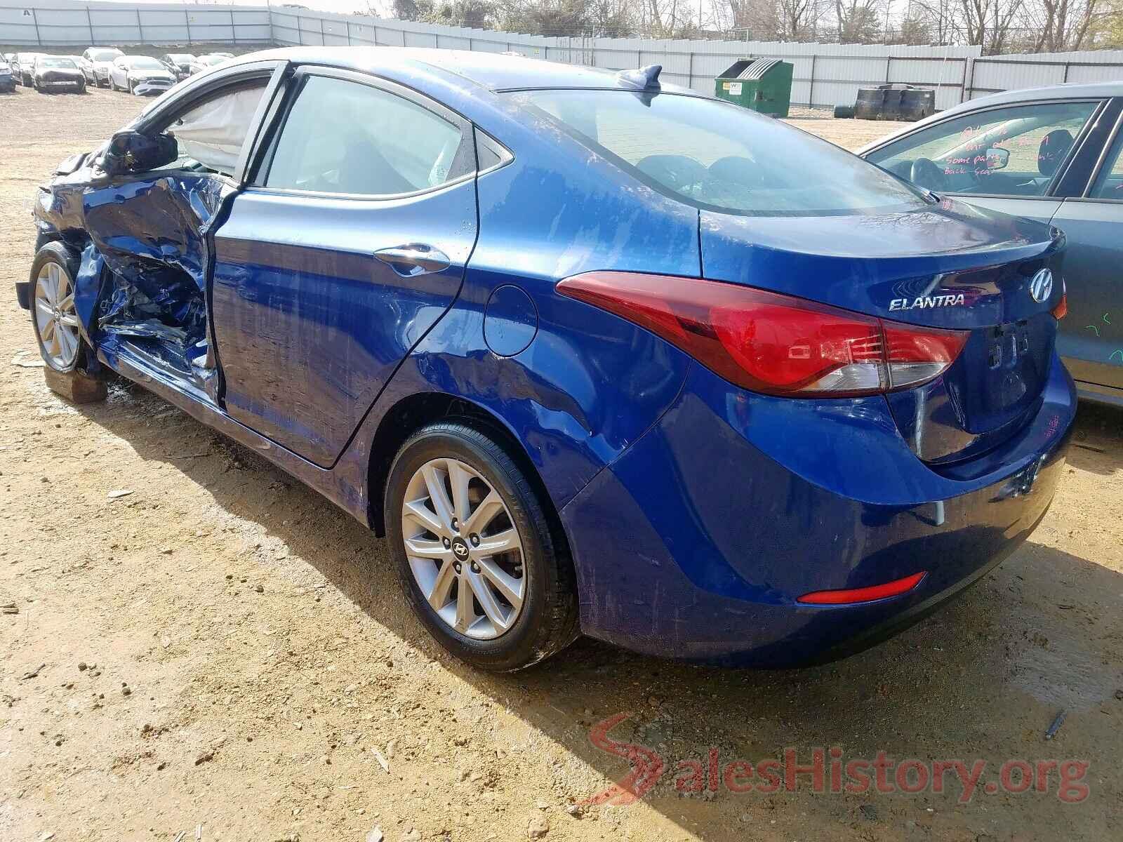 5NPDH4AE7GH660982 2016 HYUNDAI ELANTRA