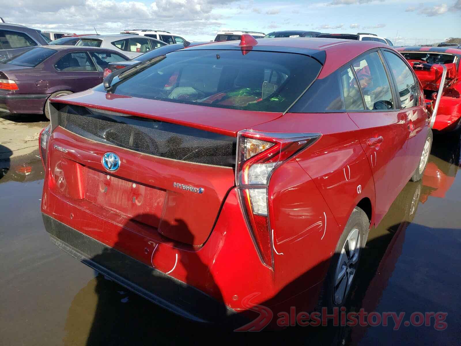 JTDKARFUXJ3066219 2018 TOYOTA PRIUS