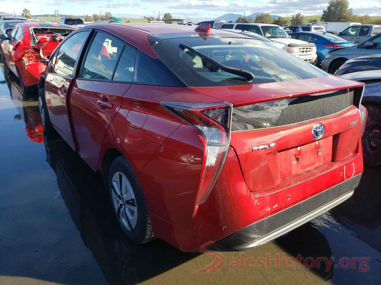 JTDKARFUXJ3066219 2018 TOYOTA PRIUS