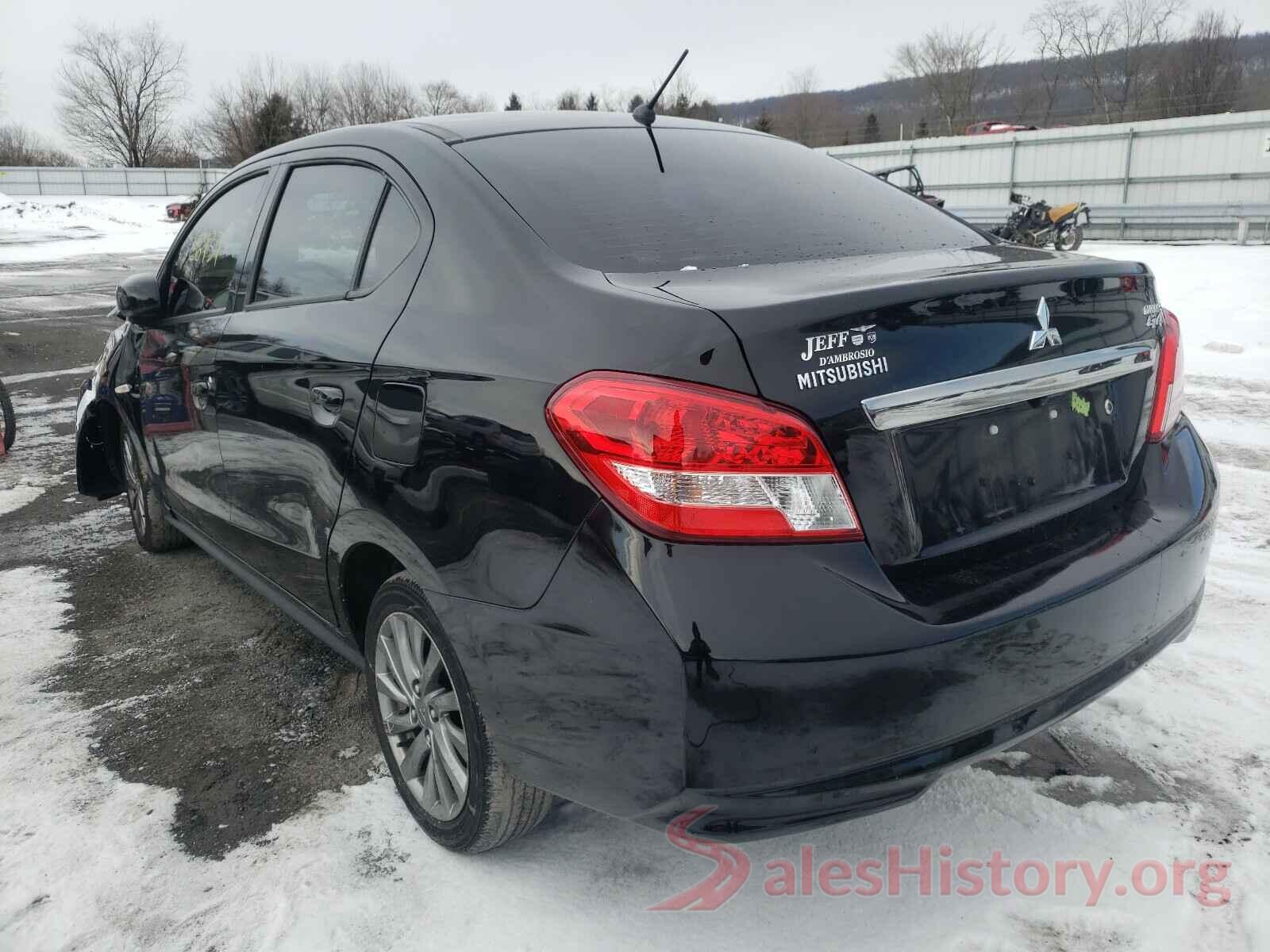 ML32F3FJ7KHF12471 2019 MITSUBISHI MIRAGE