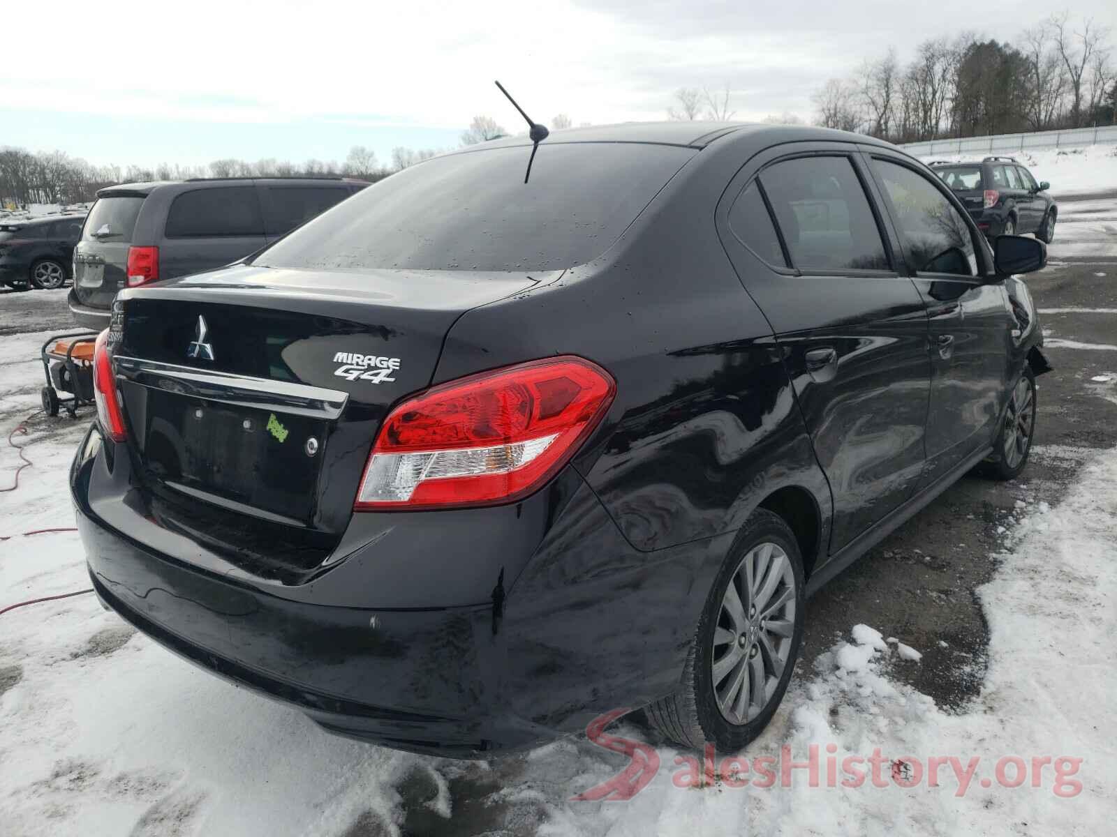 ML32F3FJ7KHF12471 2019 MITSUBISHI MIRAGE