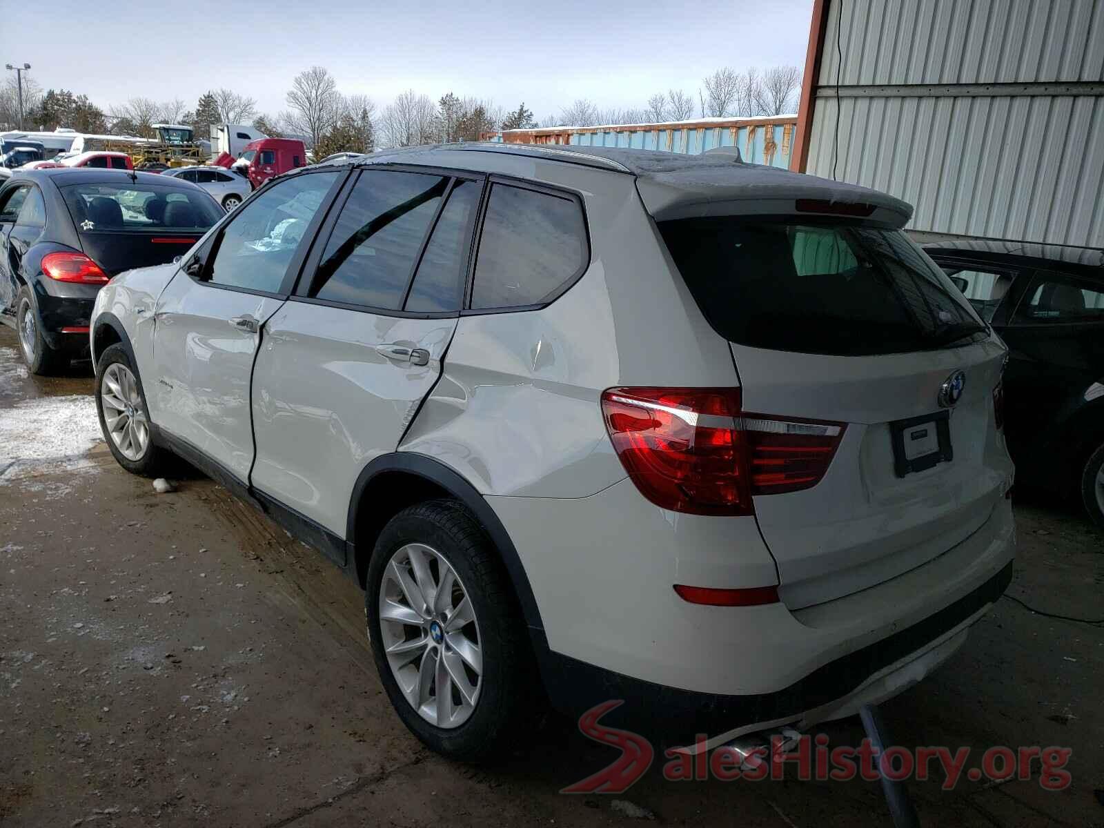 5UXWX9C58H0T01532 2017 BMW X3