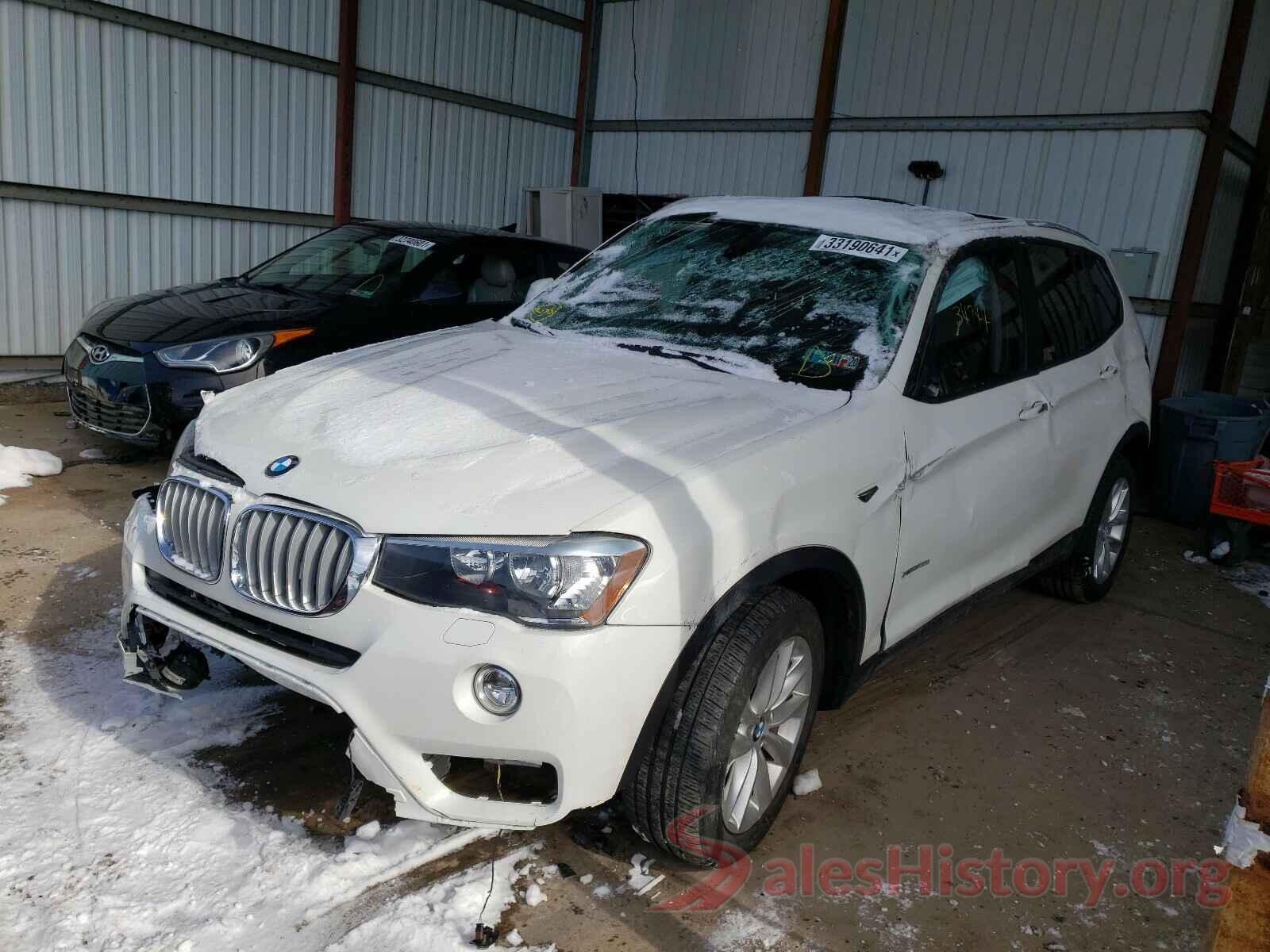 5UXWX9C58H0T01532 2017 BMW X3