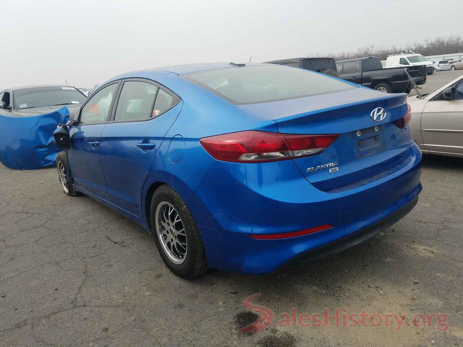 5NPD74LF9HH084600 2017 HYUNDAI ELANTRA