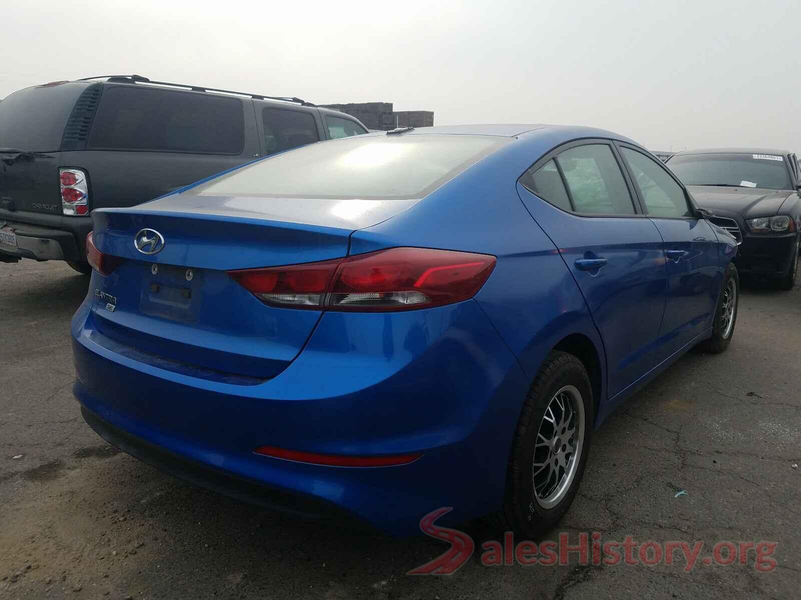 5NPD74LF9HH084600 2017 HYUNDAI ELANTRA