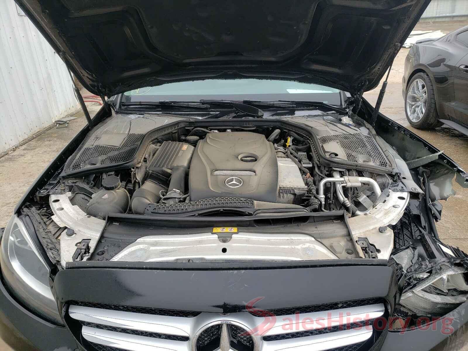 55SWF4KB5HU205744 2017 MERCEDES-BENZ C CLASS