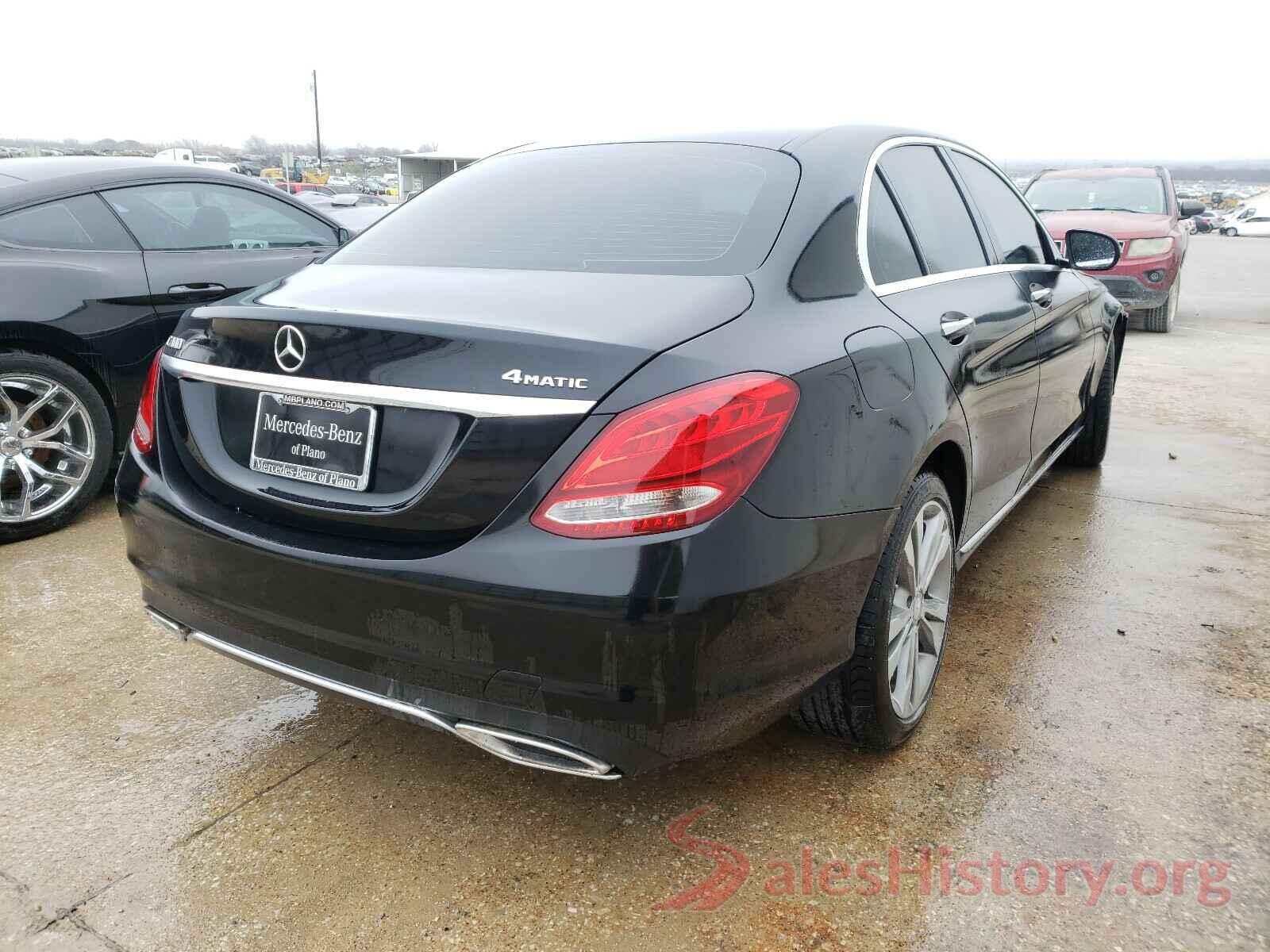 55SWF4KB5HU205744 2017 MERCEDES-BENZ C CLASS