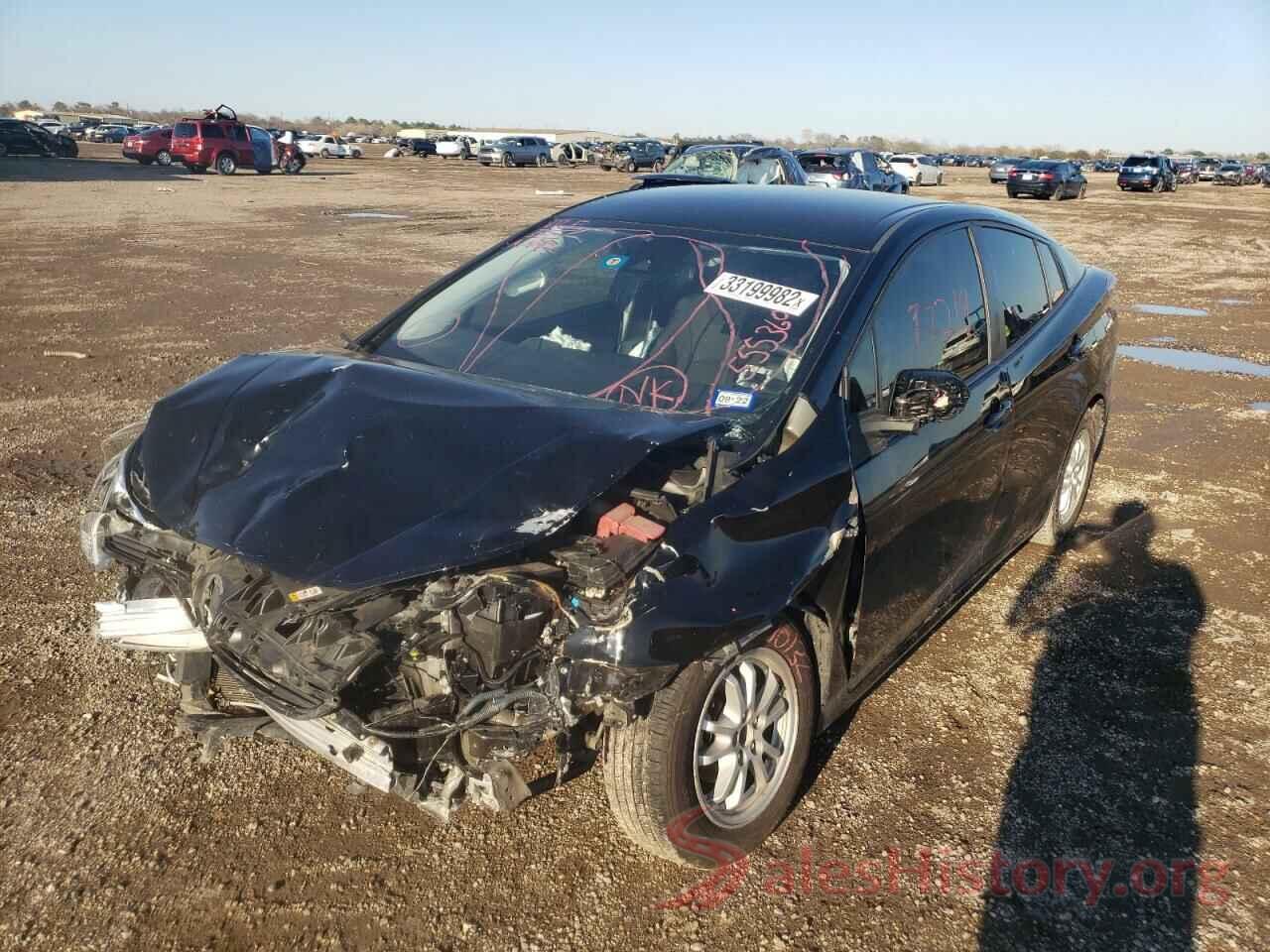 JTDKBRFU3H3555360 2017 TOYOTA PRIUS