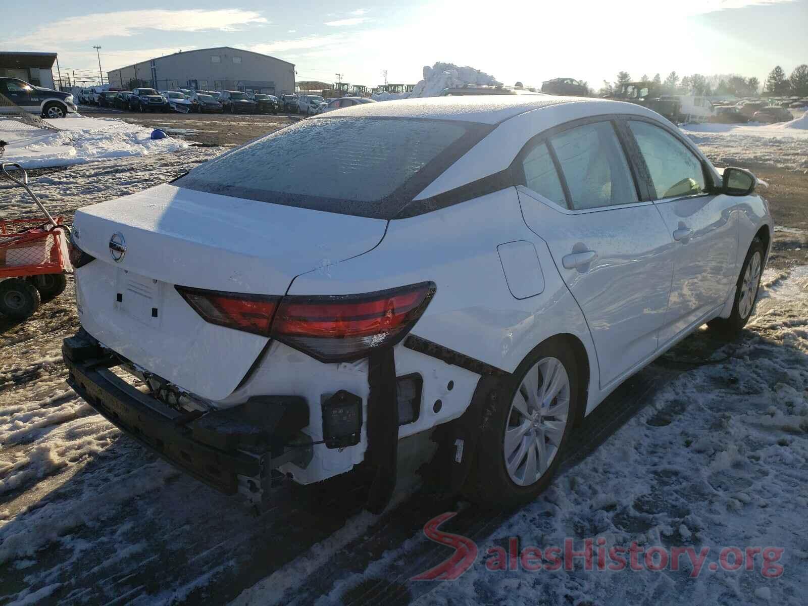 3N1AB8BV6LY272054 2020 NISSAN SENTRA