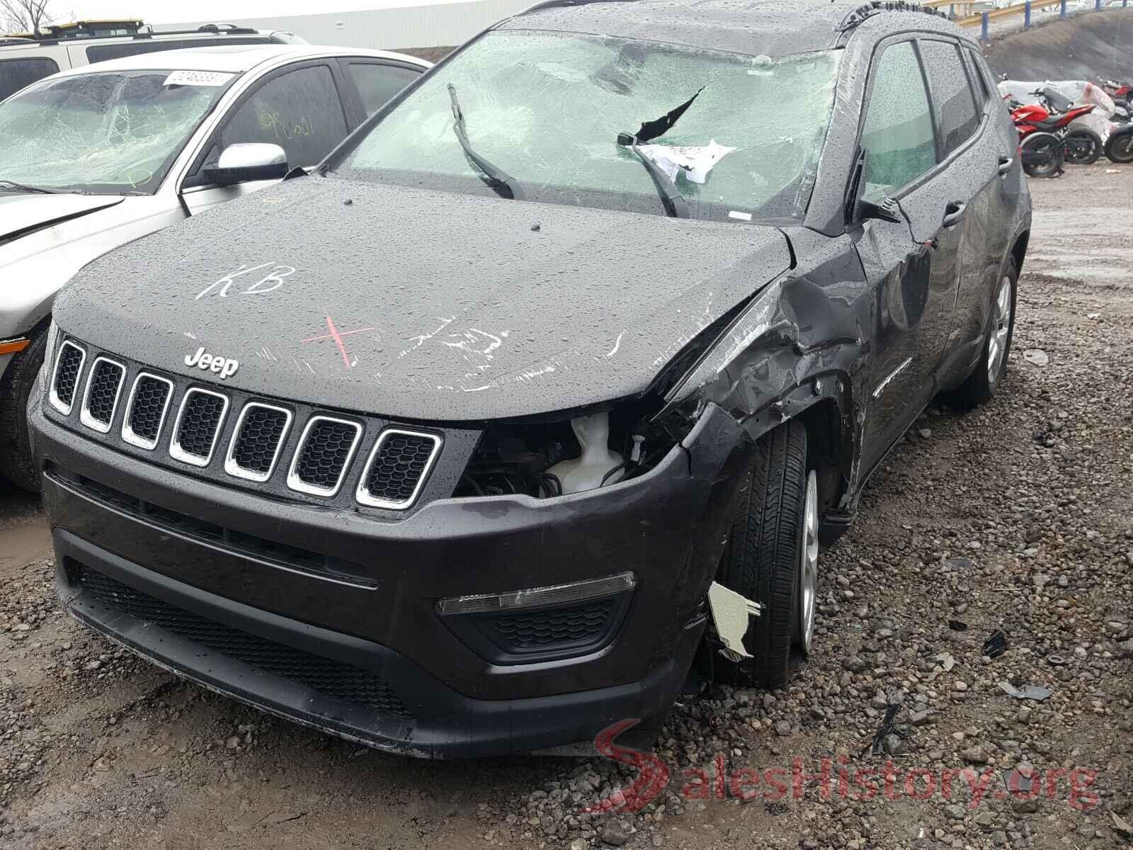 3C4NJCAB0JT204628 2018 JEEP COMPASS