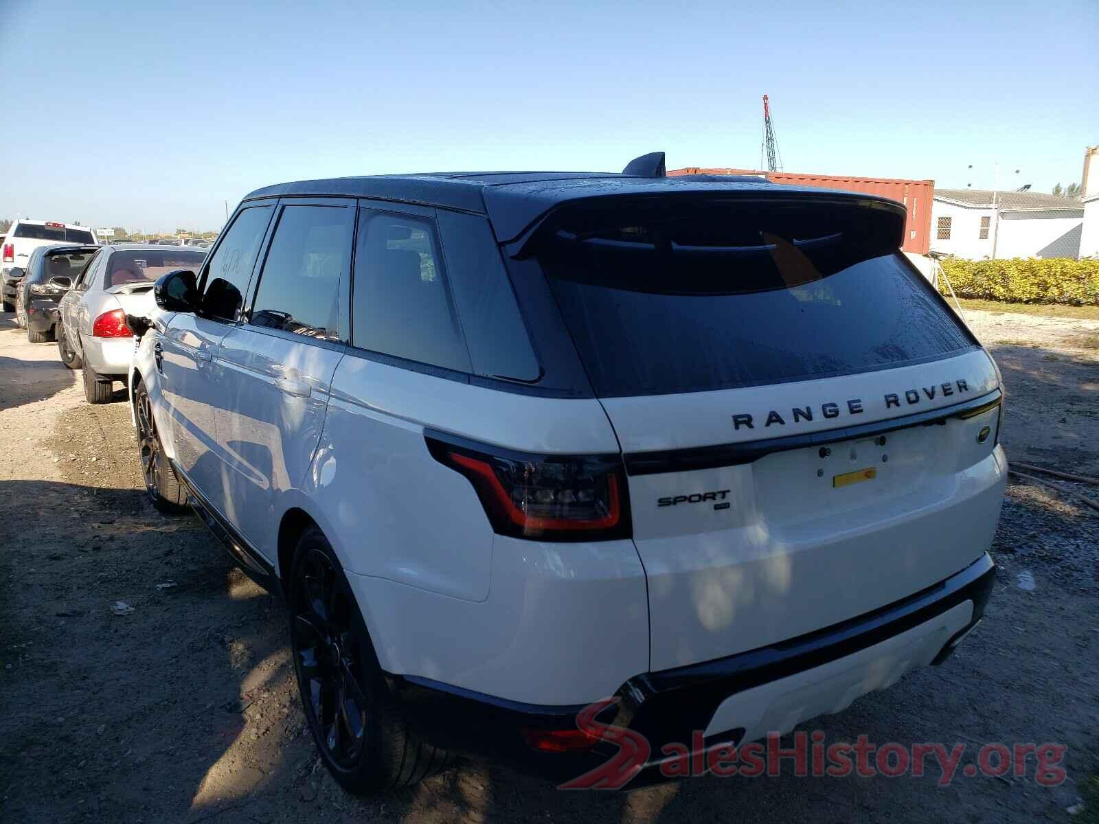 SALWR2SU4LA717858 2020 LAND ROVER RANGEROVER