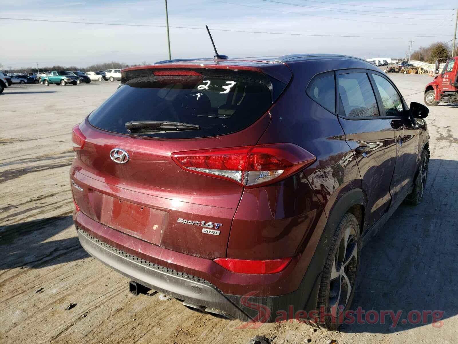 KM8J3CA21GU198759 2016 HYUNDAI TUCSON