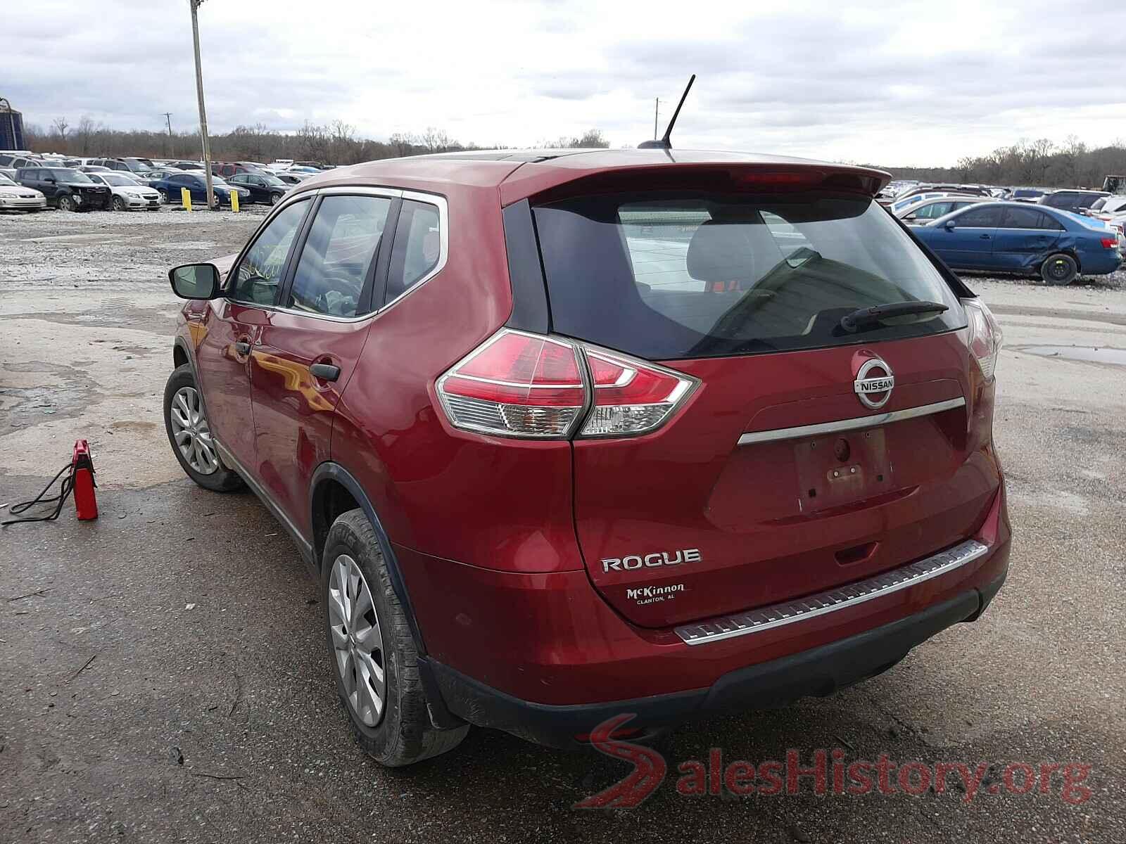 KNMAT2MT5GP603264 2016 NISSAN ROGUE