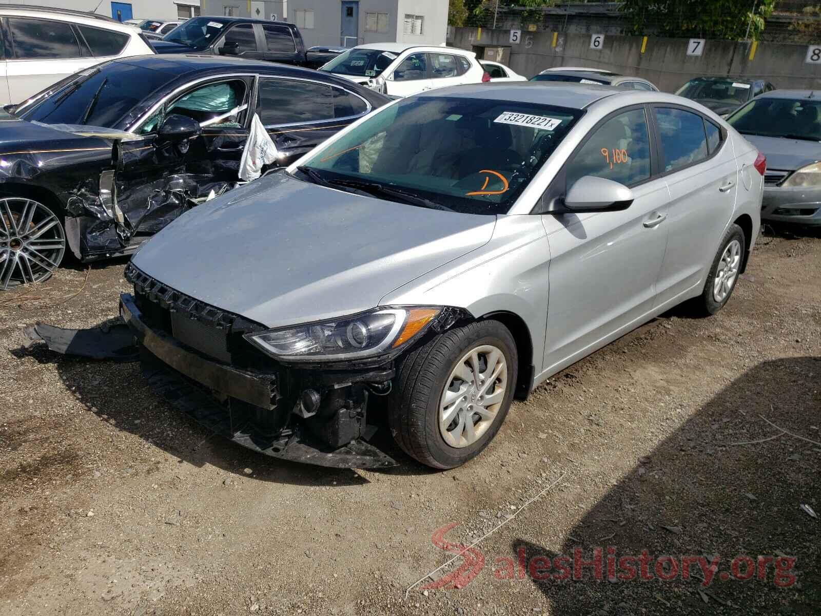 5NPD74LF5JH221683 2018 HYUNDAI ELANTRA