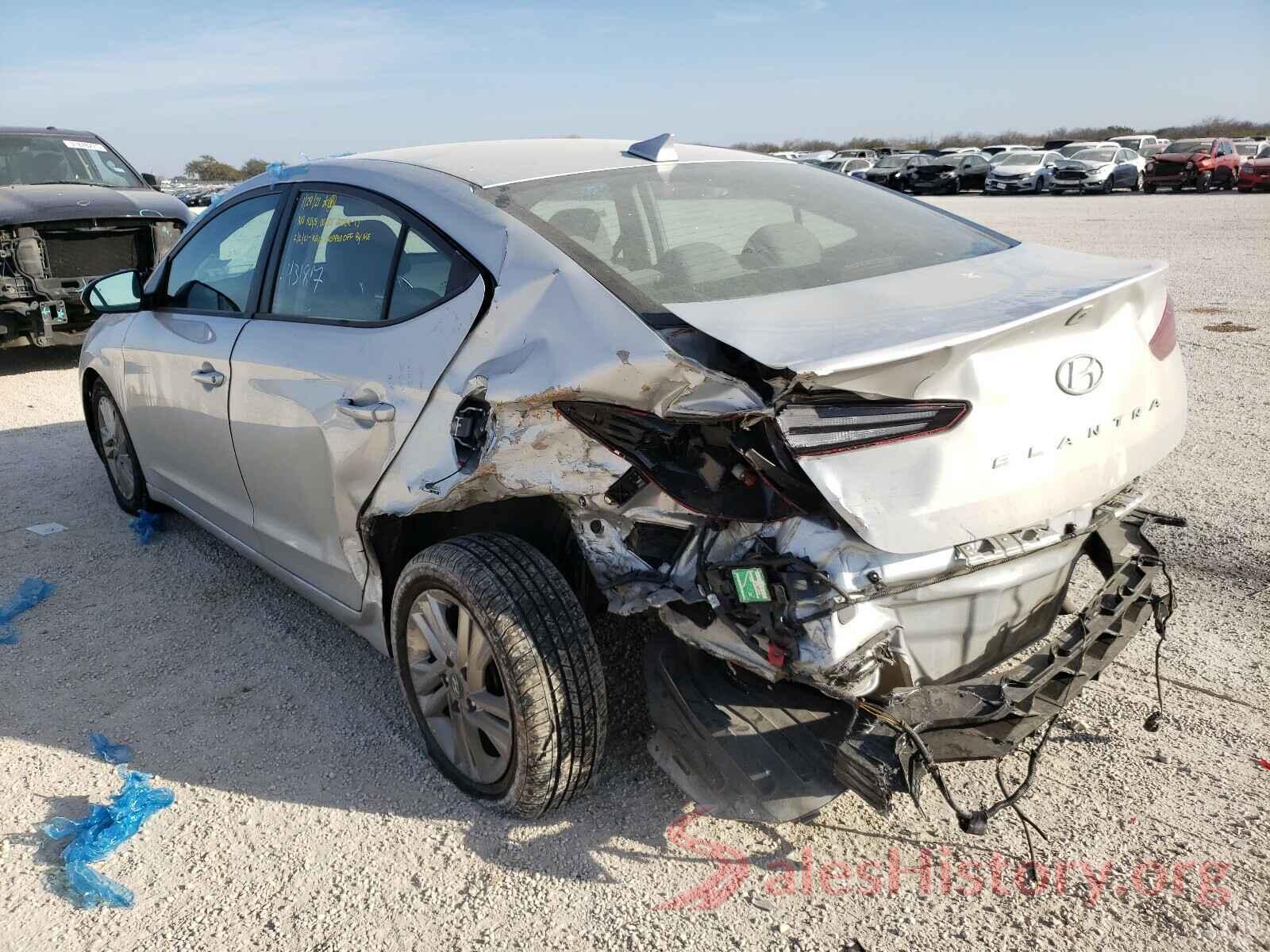 5NPD84LF9KH468073 2019 HYUNDAI ELANTRA