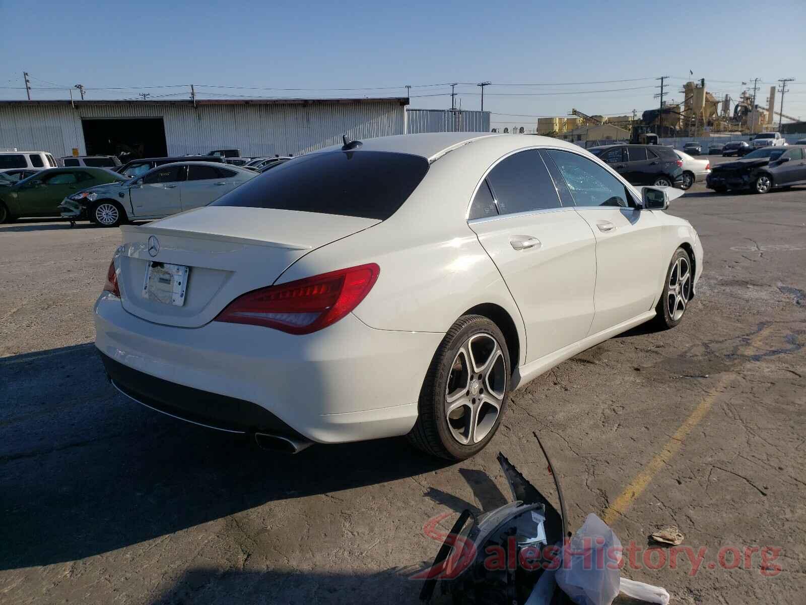 WDDSJ4EB3EN135058 2014 MERCEDES-BENZ C CLASS