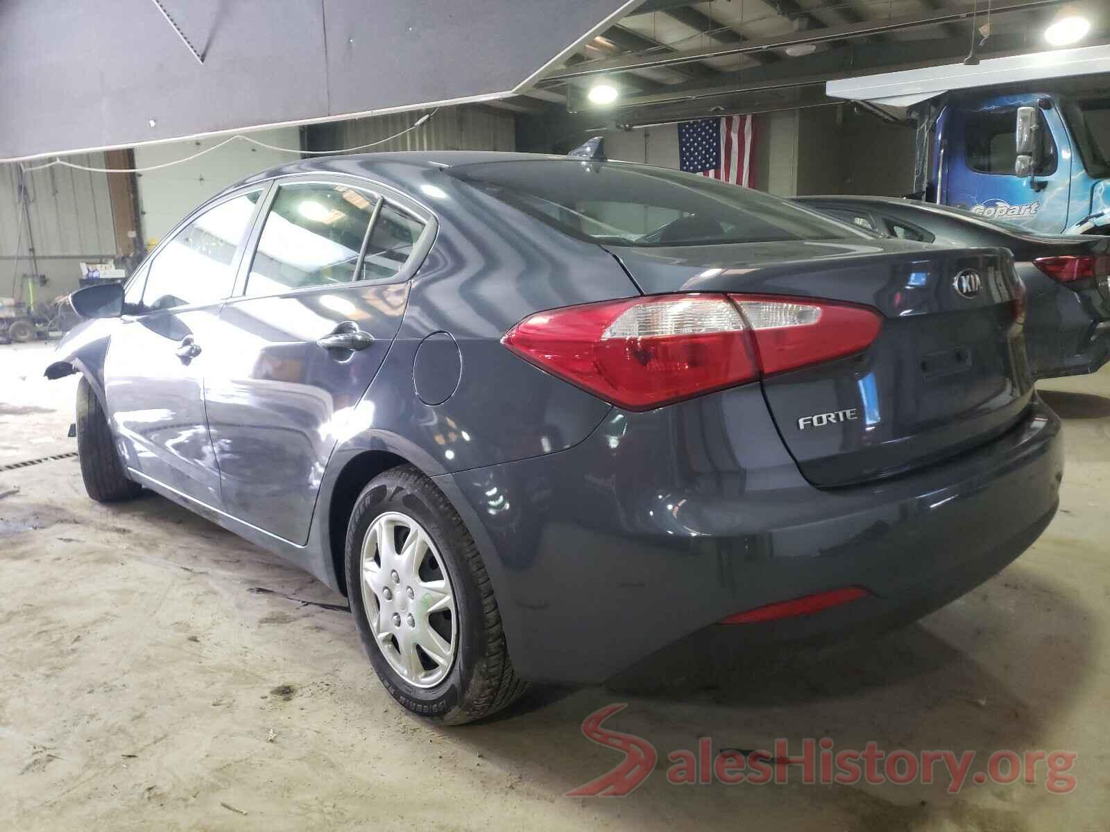 KNAFK4A66G5613989 2016 KIA FORTE