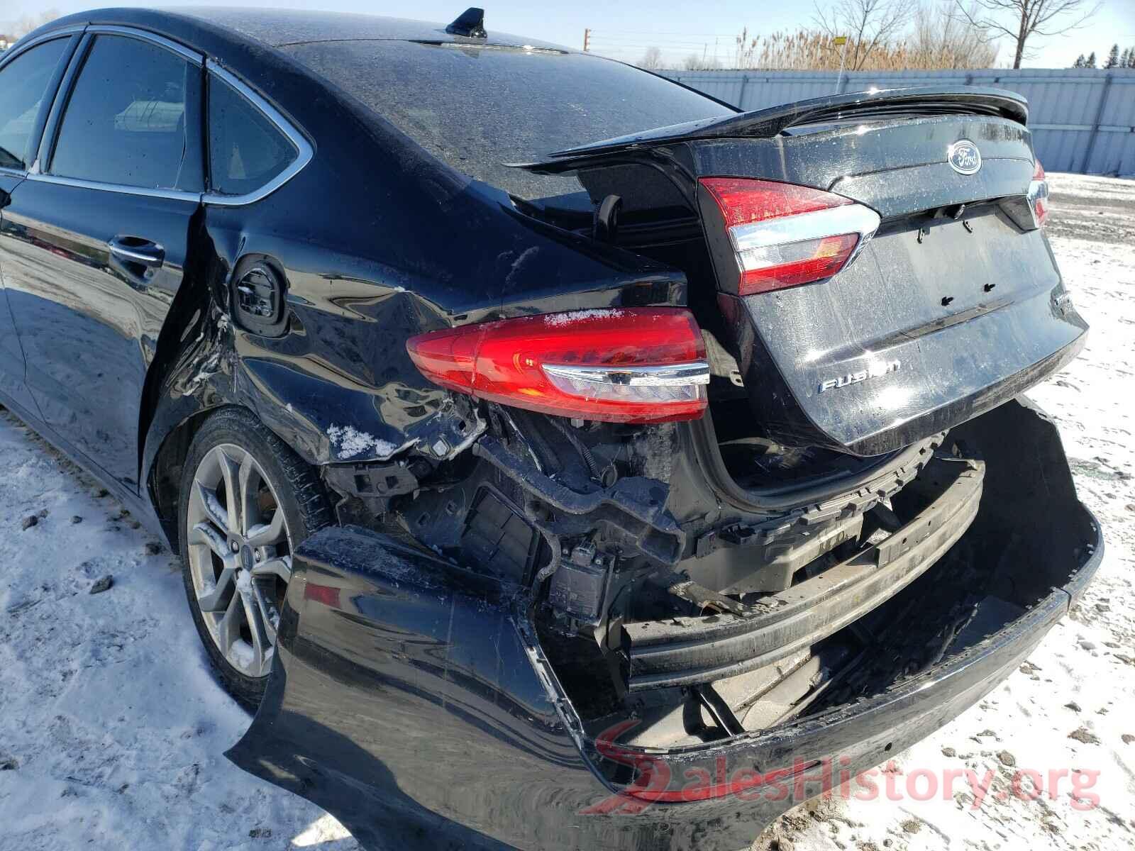 3FA6P0RU3KR190977 2019 FORD FUSION