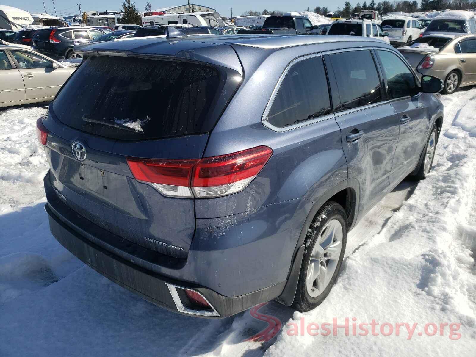 5TDDZRFH8HS411146 2017 TOYOTA HIGHLANDER