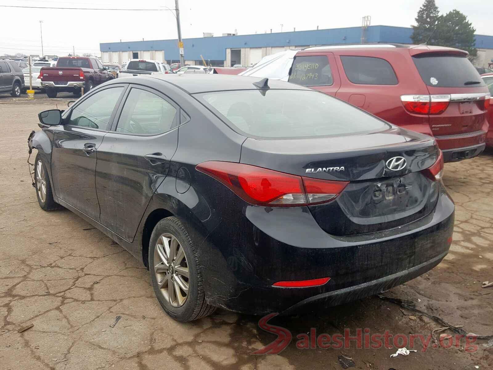 5NPDH4AE3GH653284 2016 HYUNDAI ELANTRA