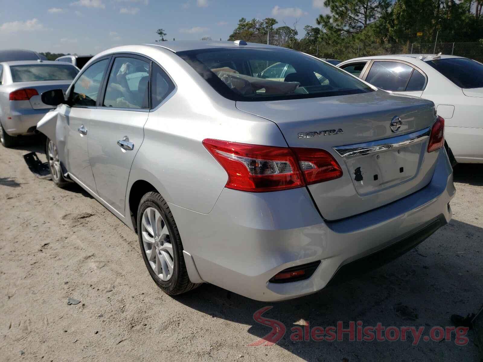 3N1AB7AP8KY240279 2019 NISSAN SENTRA